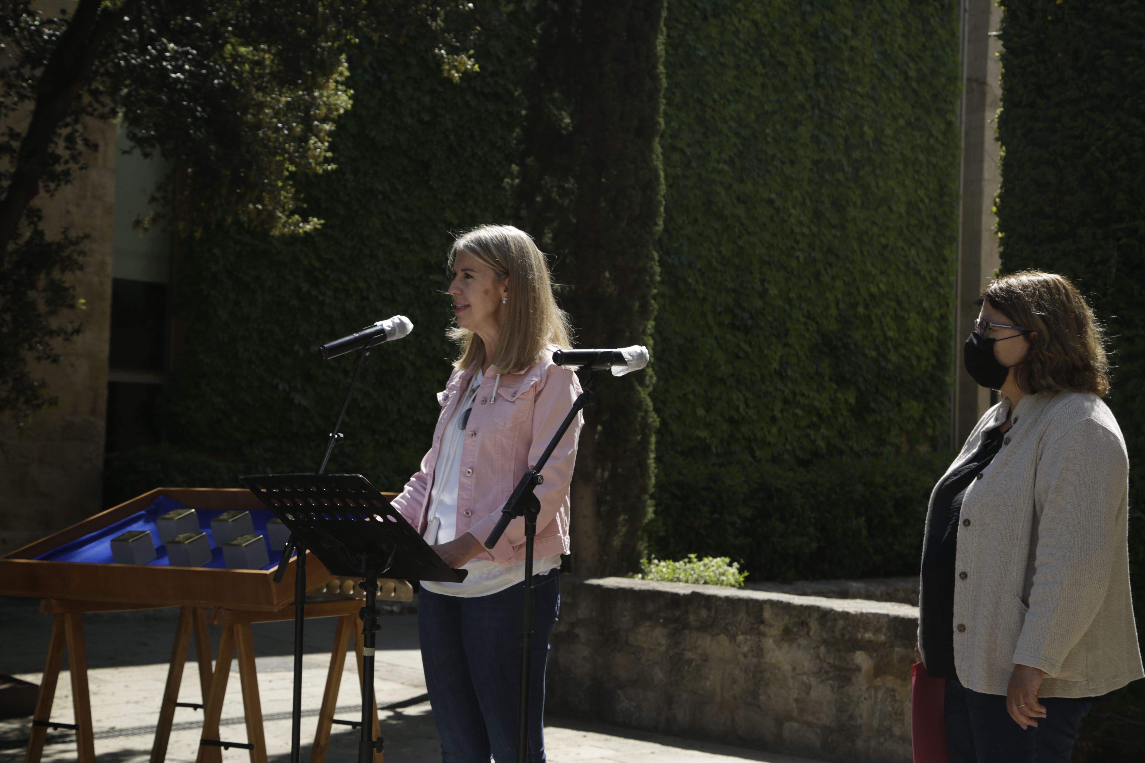 Sant Cugat ret homenatge als santcugatencs que van ser deportats a camps de concentració nazis. FOTO: Àngel Bravo