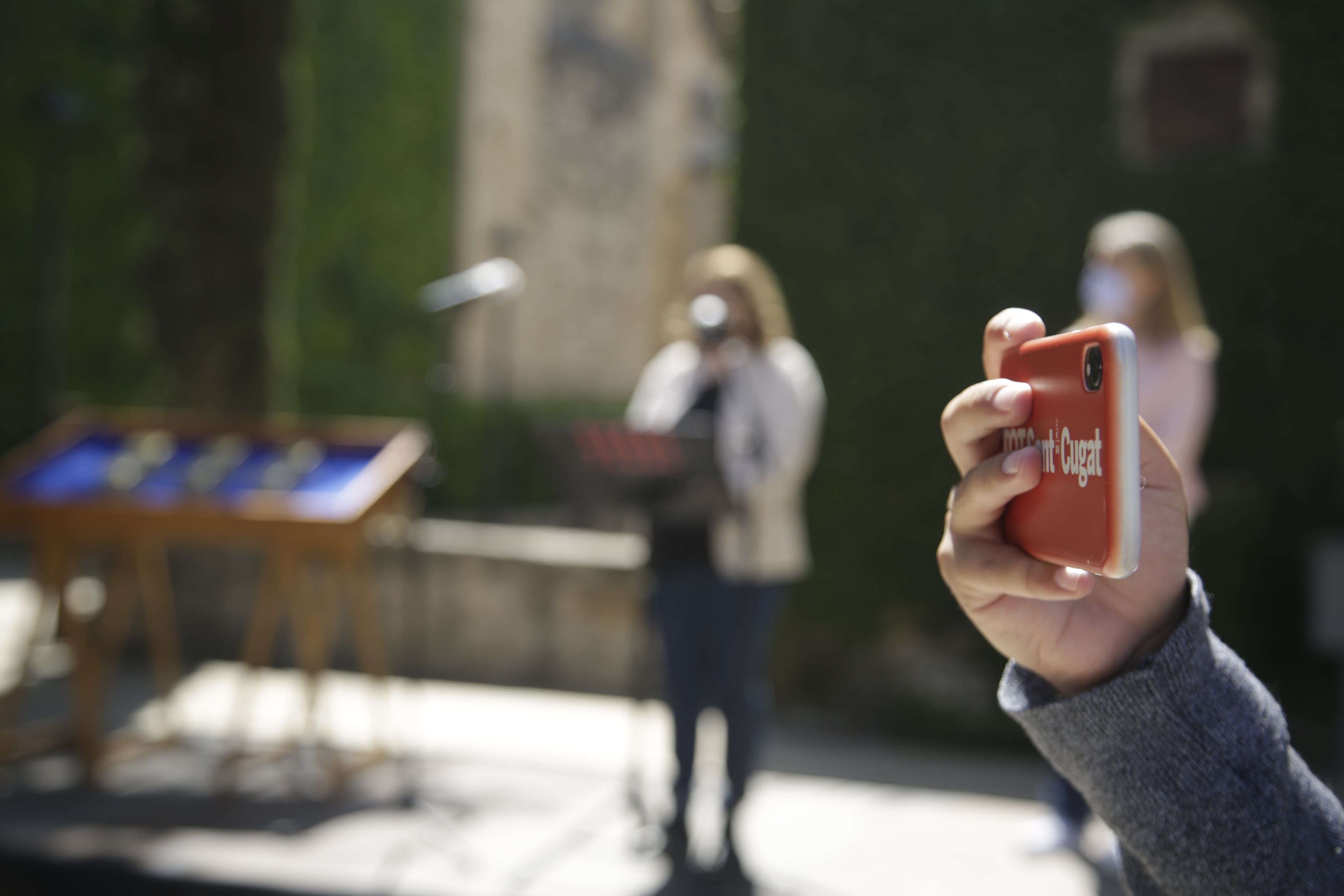 Sant Cugat ret homenatge als santcugatencs que van ser deportats a camps de concentració nazis. FOTO: Àngel Bravo