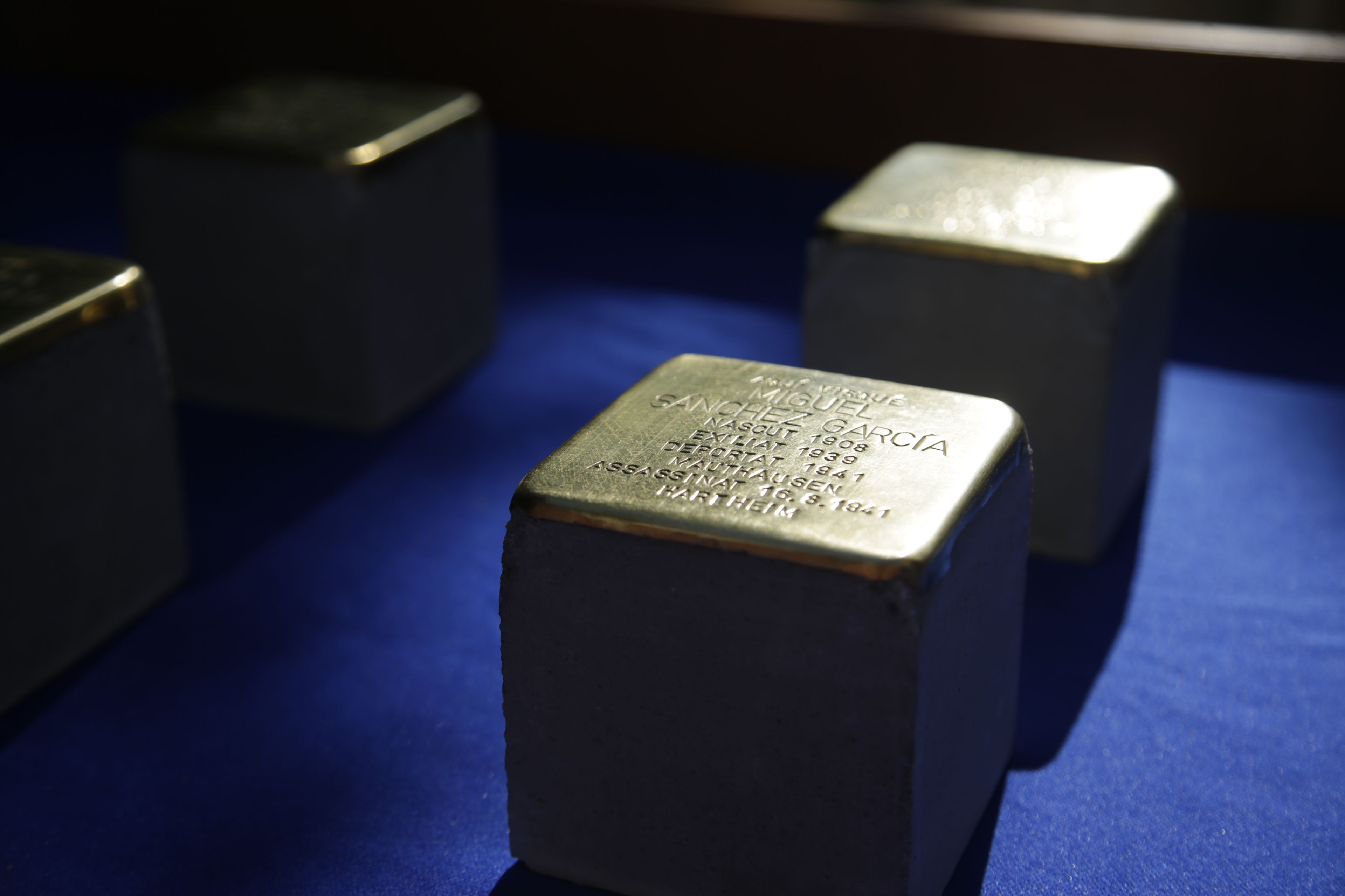 Sant Cugat ret homenatge als santcugatencs que van ser deportats a camps de concentració nazis. FOTO: Àngel Bravo