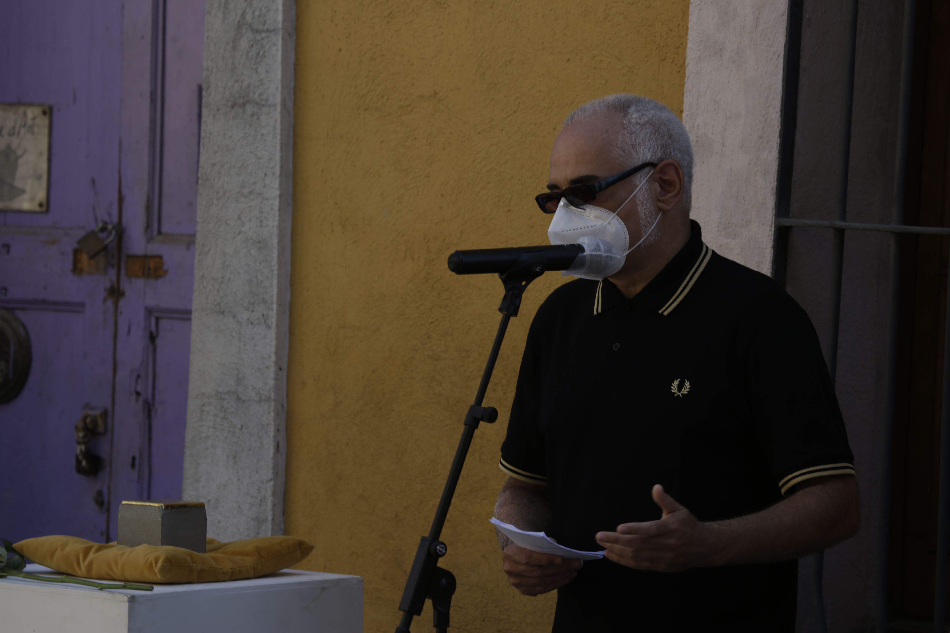 Sant Cugat ret homenatge als santcugatencs que van ser deportats a camps de concentració nazis. FOTO: Àngel Bravo