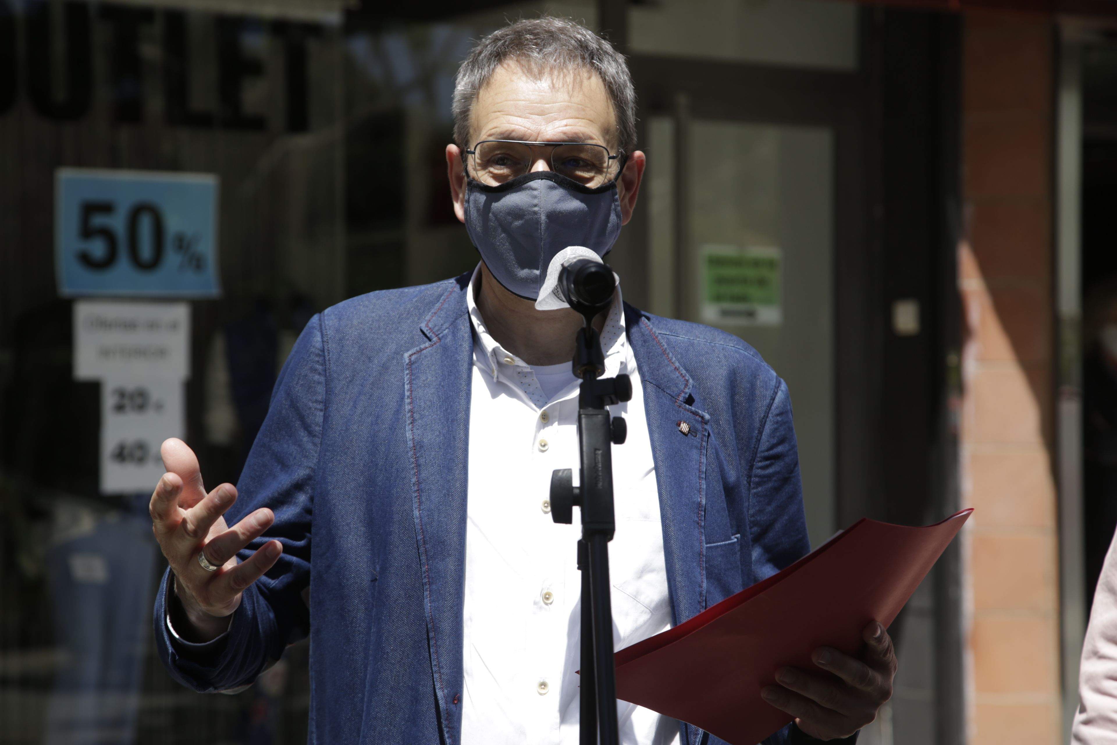 Sant Cugat ret homenatge als santcugatencs que van ser deportats a camps de concentració nazis. FOTO: Àngel Bravo