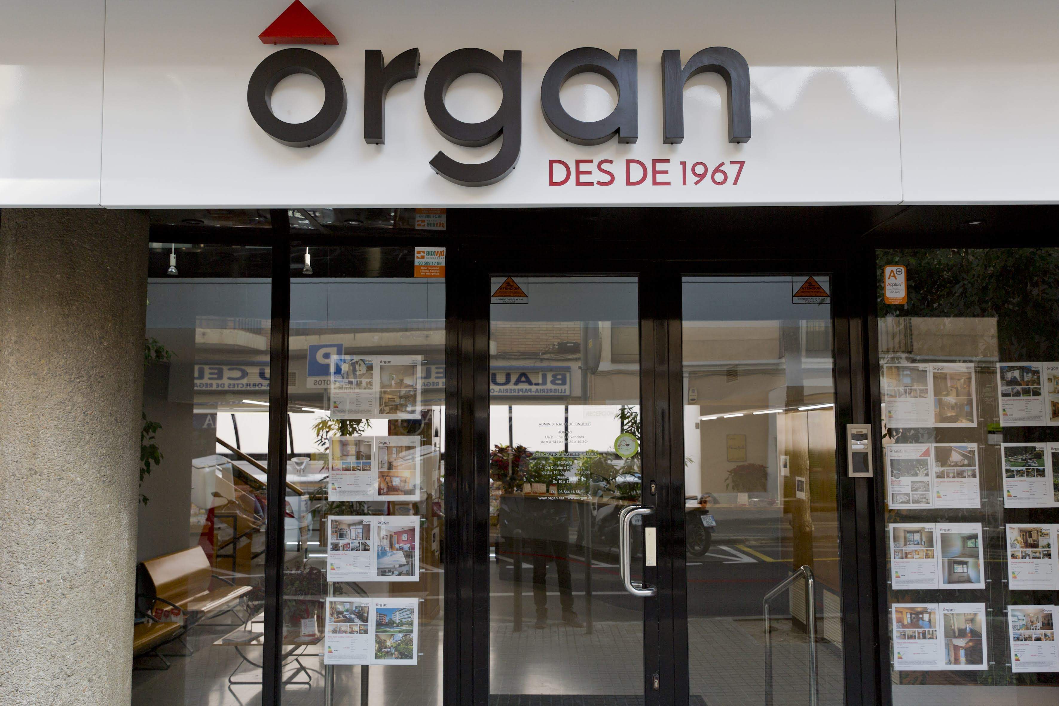 Organ és un dels immobles fundadors del Clúster de Serveis Immobiliaris de Catalunya FOTO: Cedida