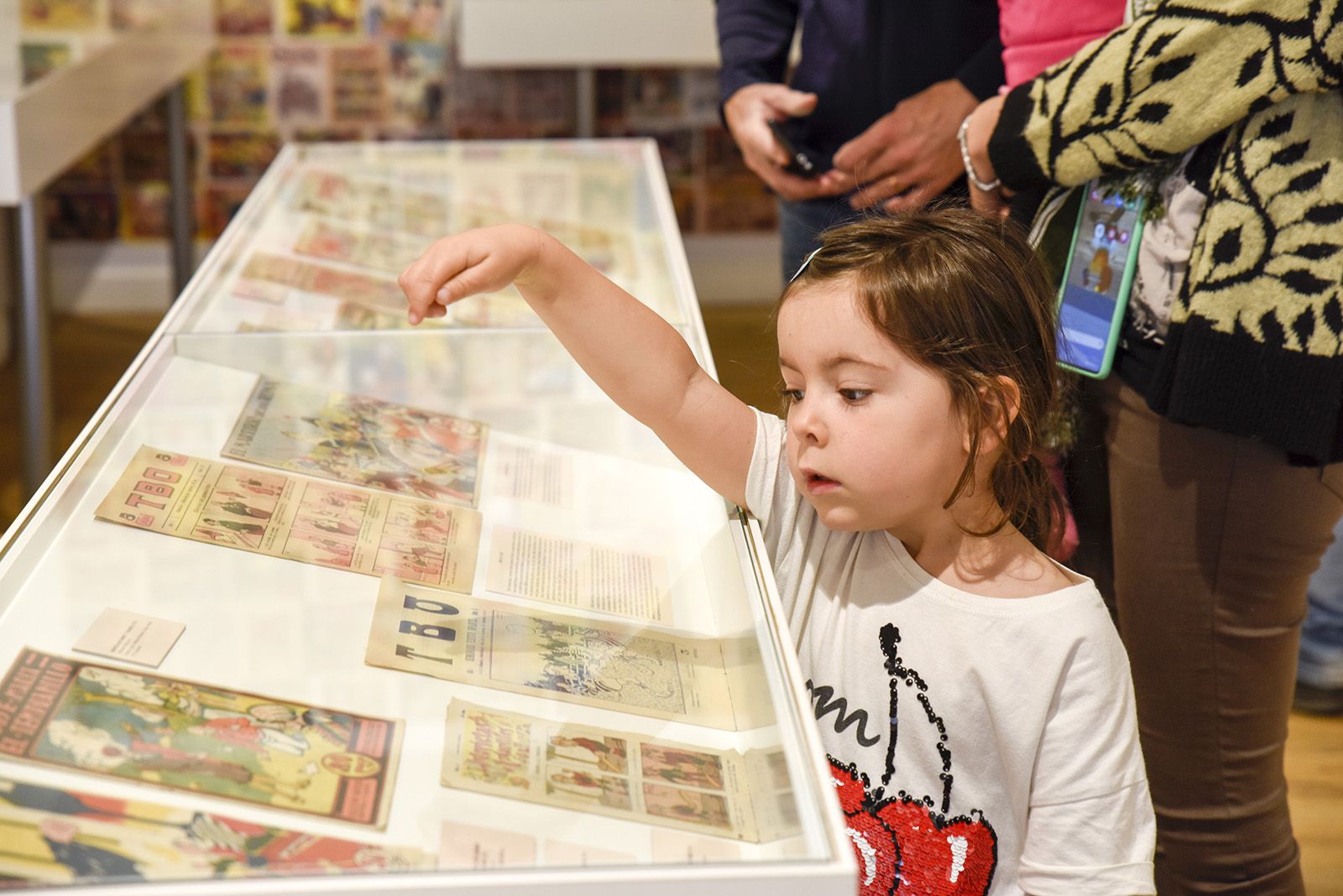 Museu del comic. Dia Mundial dels museus. Foto: Bernat Millet.