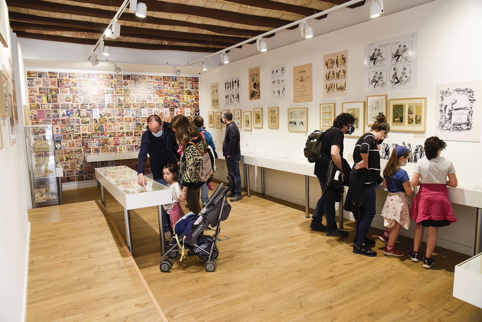 Museu del comic. Dia Mundial dels museus. Foto: Bernat Millet.