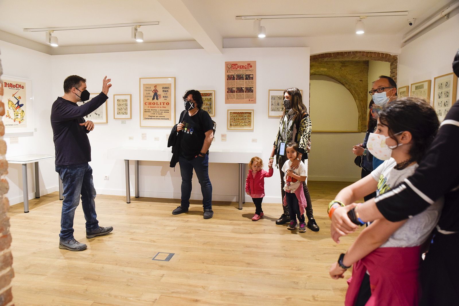 Museu del comic. Dia Mundial dels museus. Foto: Bernat Millet.