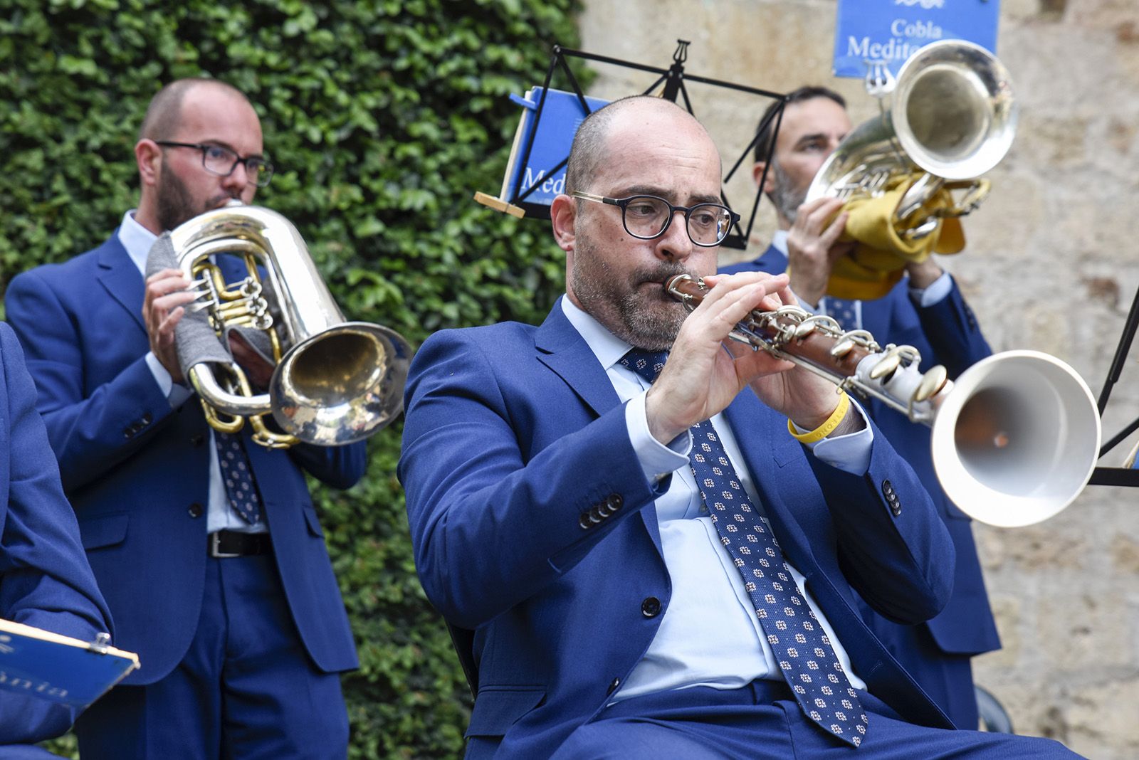 Concert de sardanes en honor a Pere Pahissa. Foto: Bernat Millet.