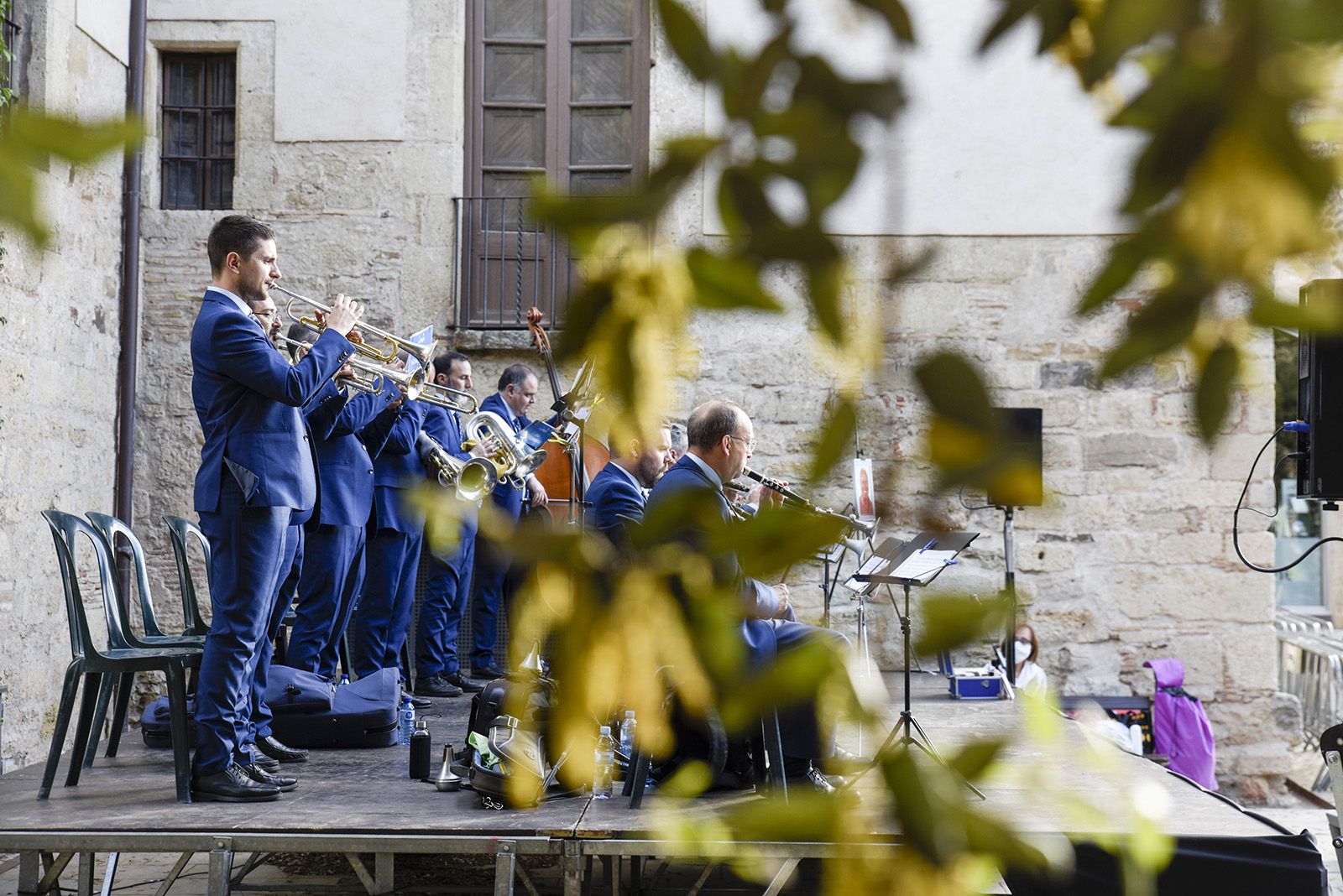 Concert de sardanes en honor a Pere Pahissa. Foto: Bernat Millet.