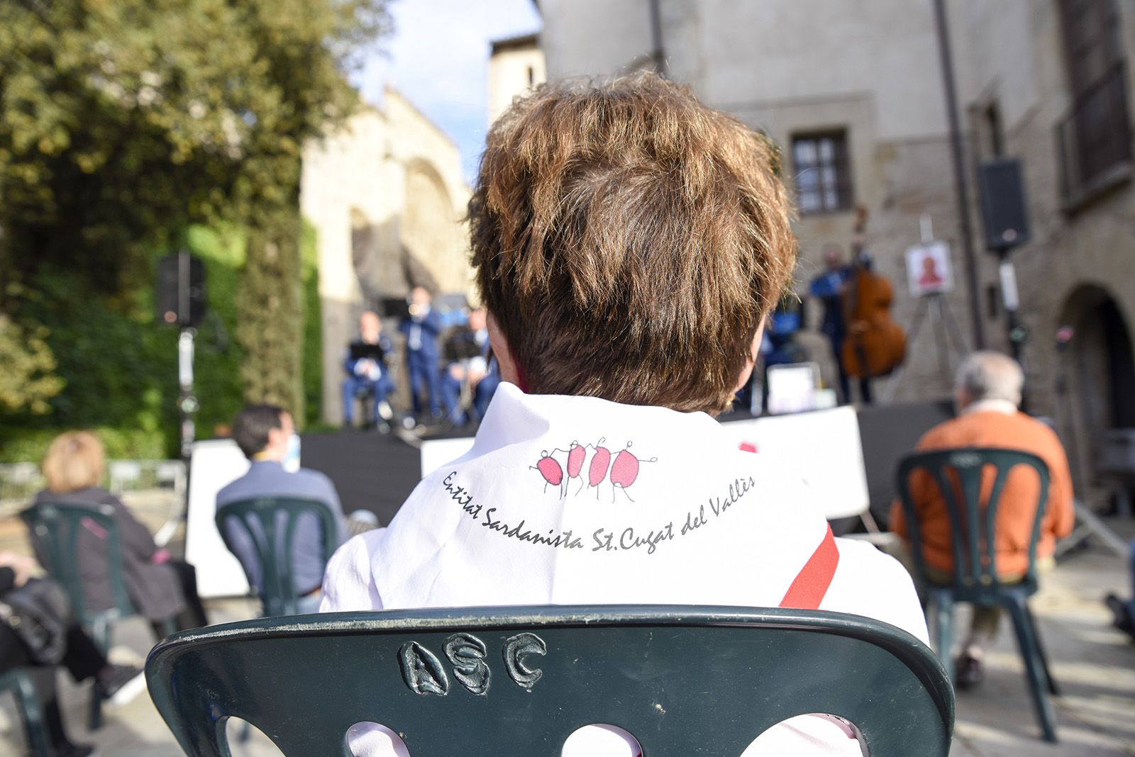 Concert de sardanes en honor a Pere Pahissa. Foto: Bernat Millet.