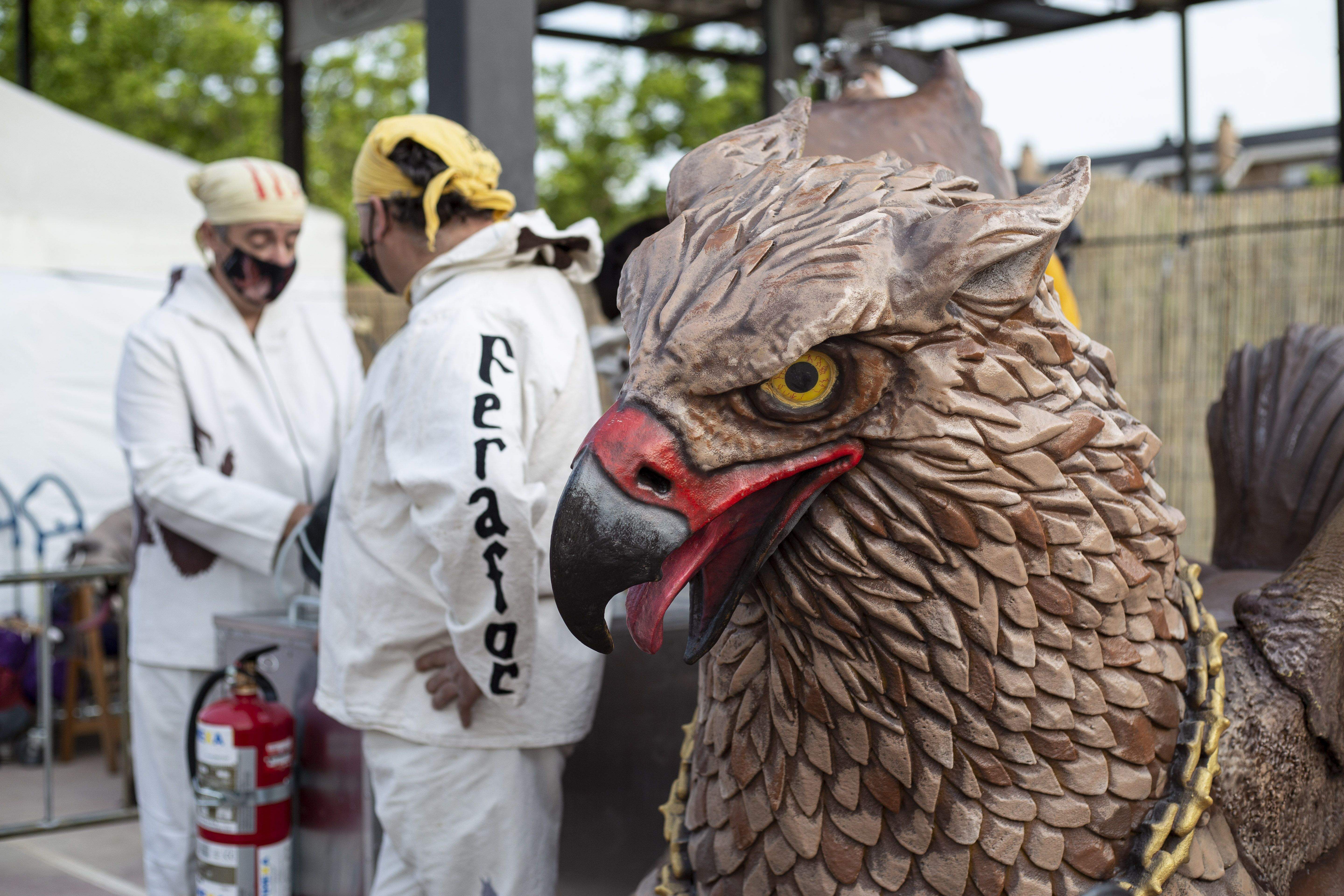 Els Diables han sortit al carrer amb la Trobada de Bèsties. FOTO: Àngel Bravo