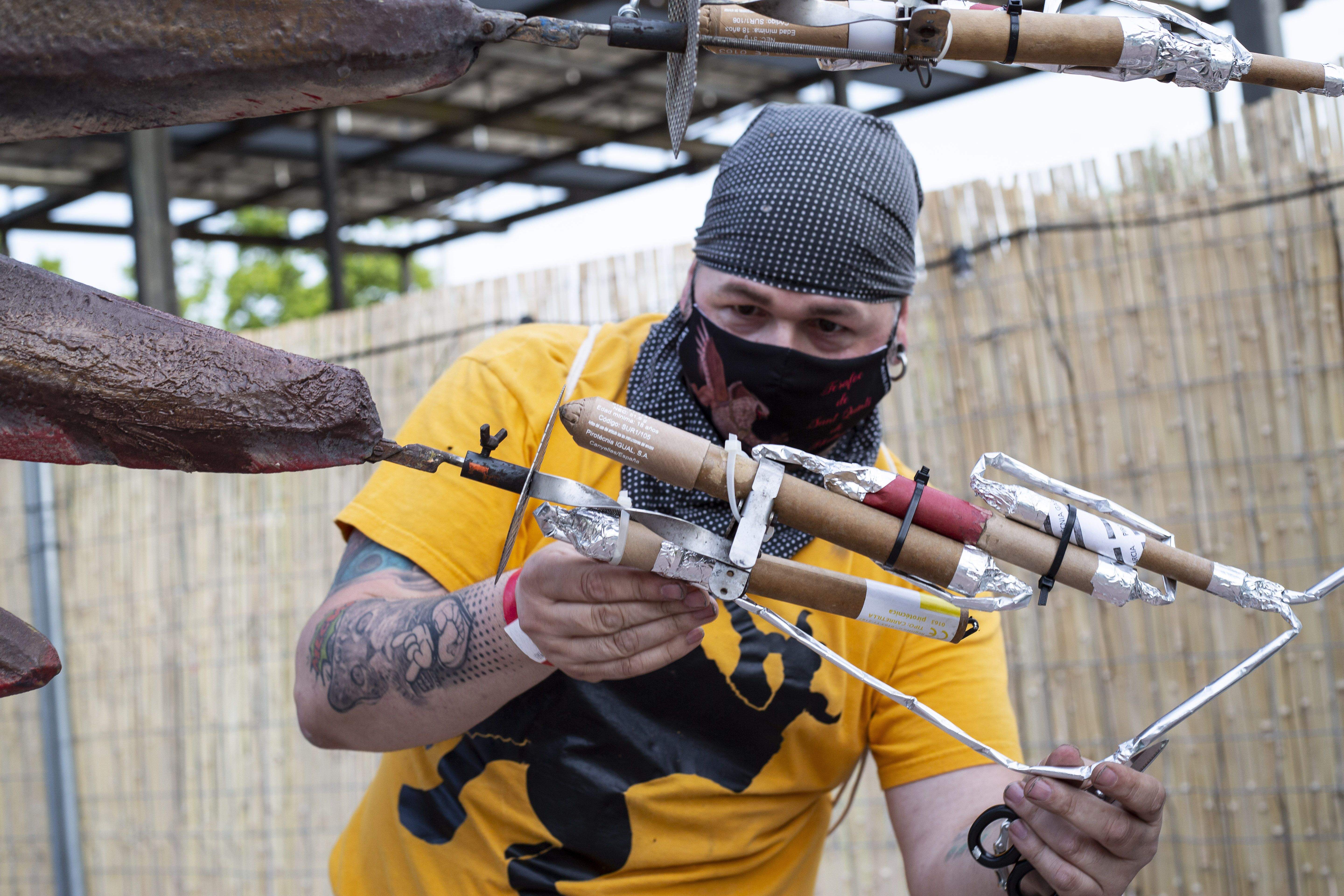 Els Diables han sortit al carrer amb la Trobada de Bèsties. FOTO: Àngel Bravo