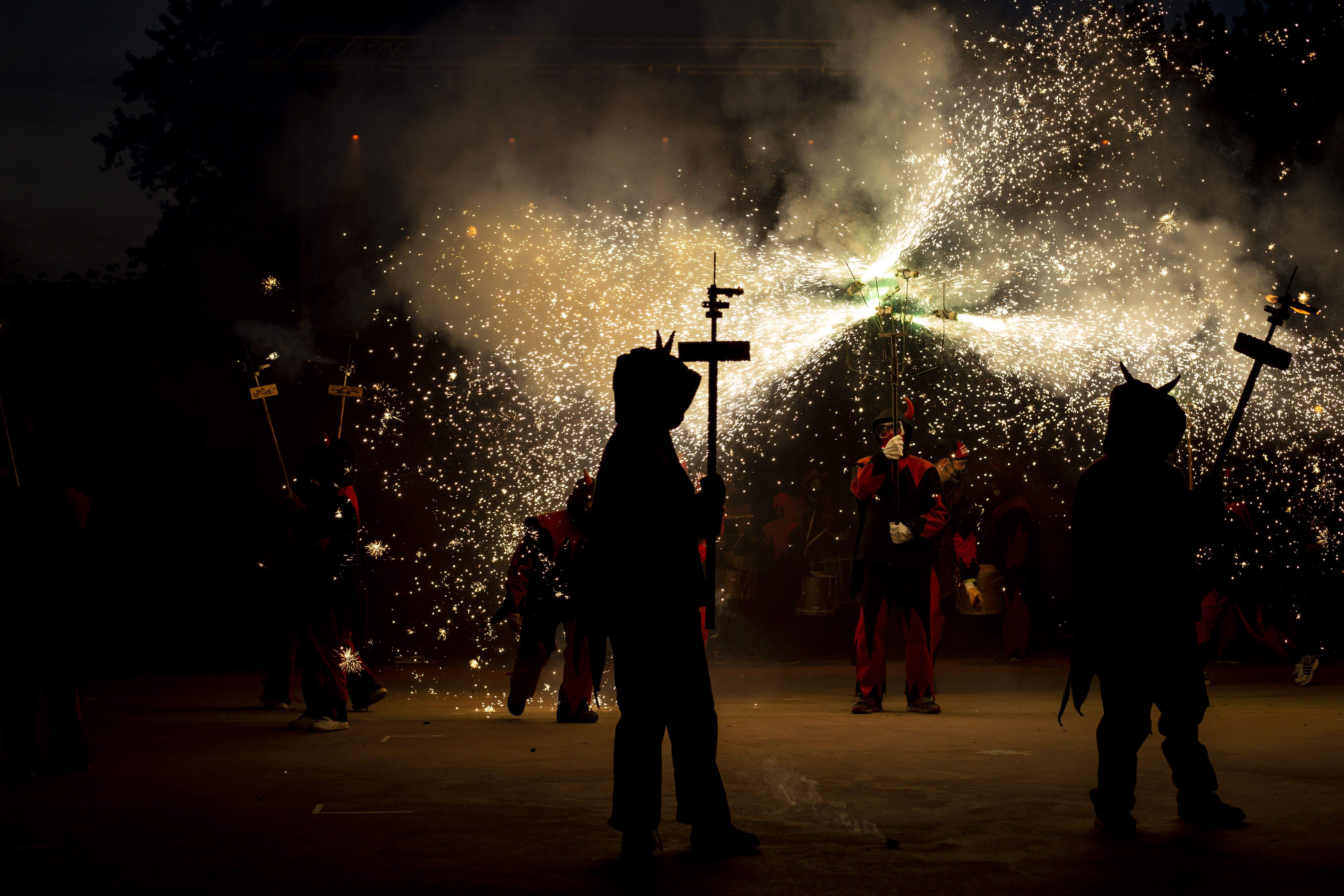 Els Diables han sortit al carrer amb la Trobada de Bèsties. FOTO: Àngel Bravo