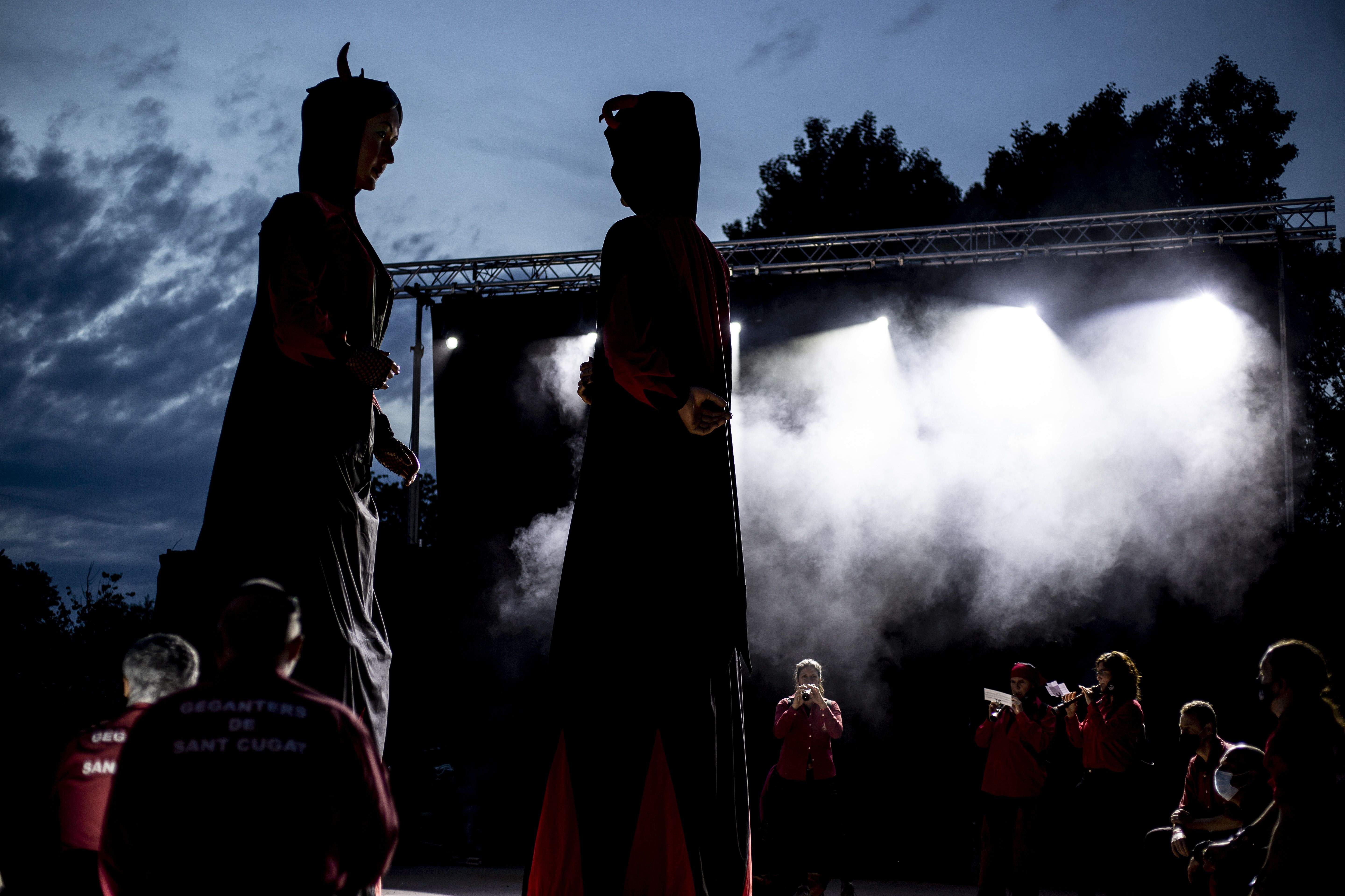 Els Diables han sortit al carrer amb la Trobada de Bèsties. FOTO: Àngel Bravo
