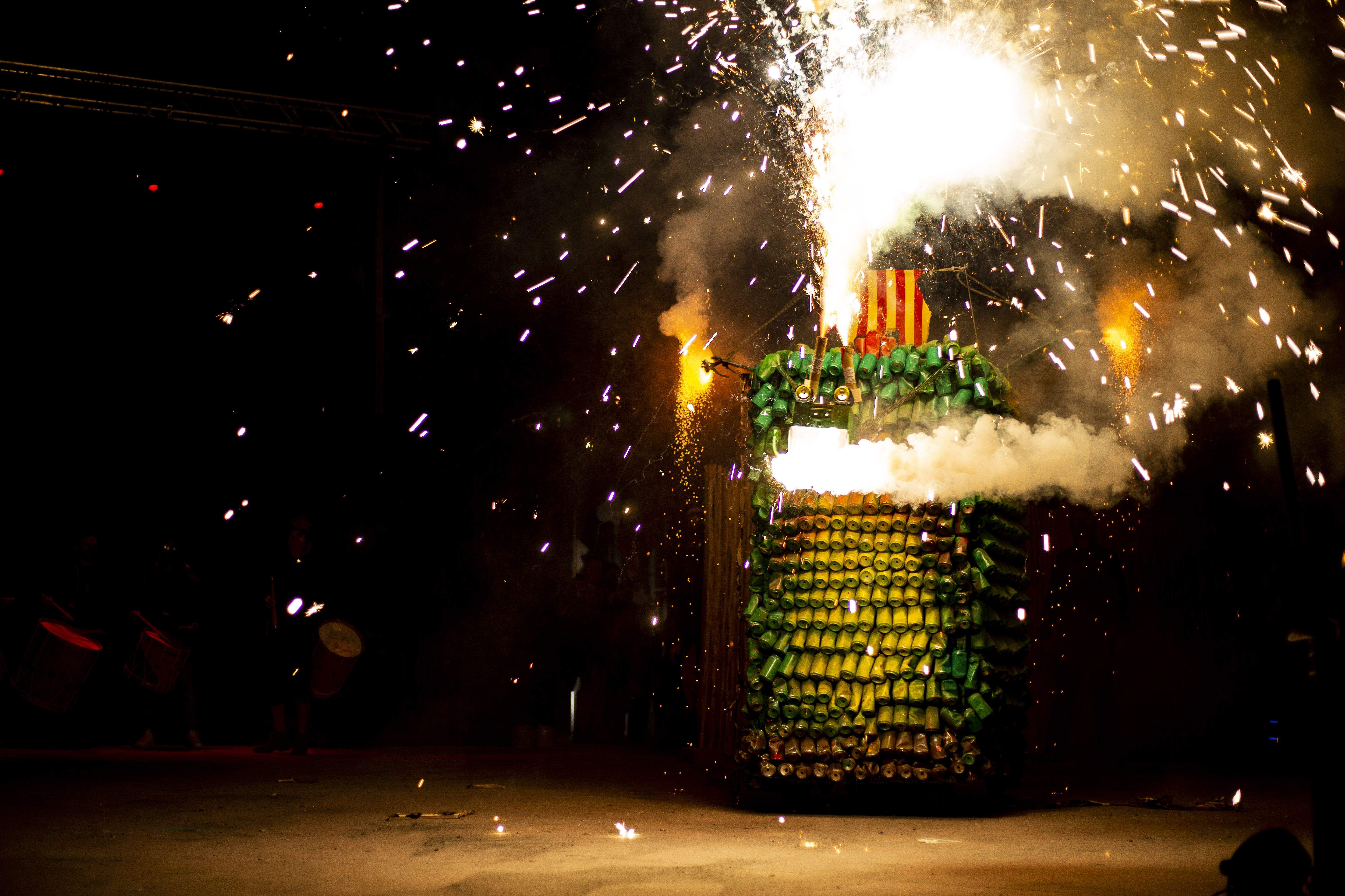 Els Diables han sortit al carrer amb la Trobada de Bèsties. FOTO: Àngel Bravo