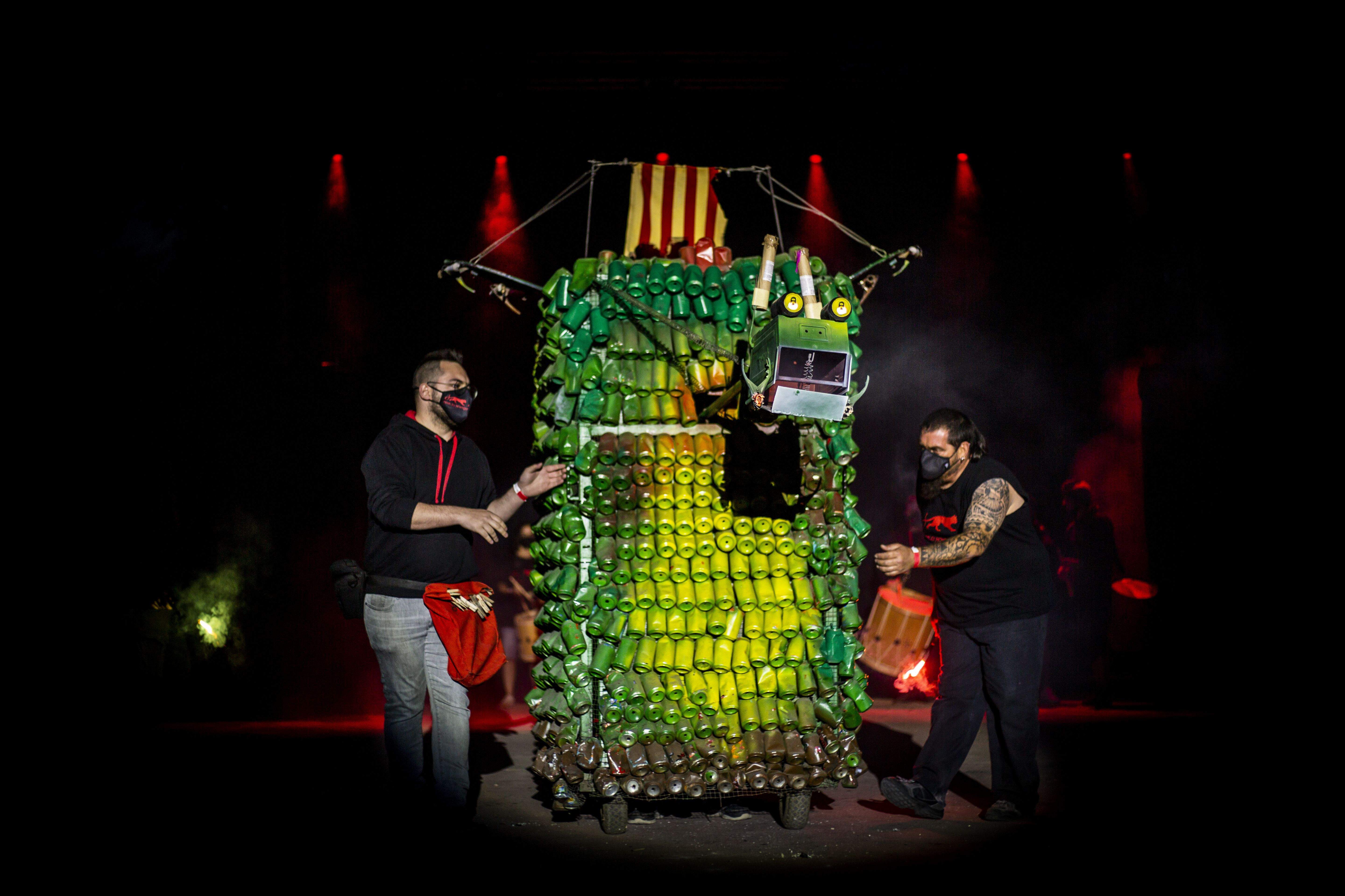 Els Diables han sortit al carrer amb la Trobada de Bèsties. FOTO: Àngel Bravo