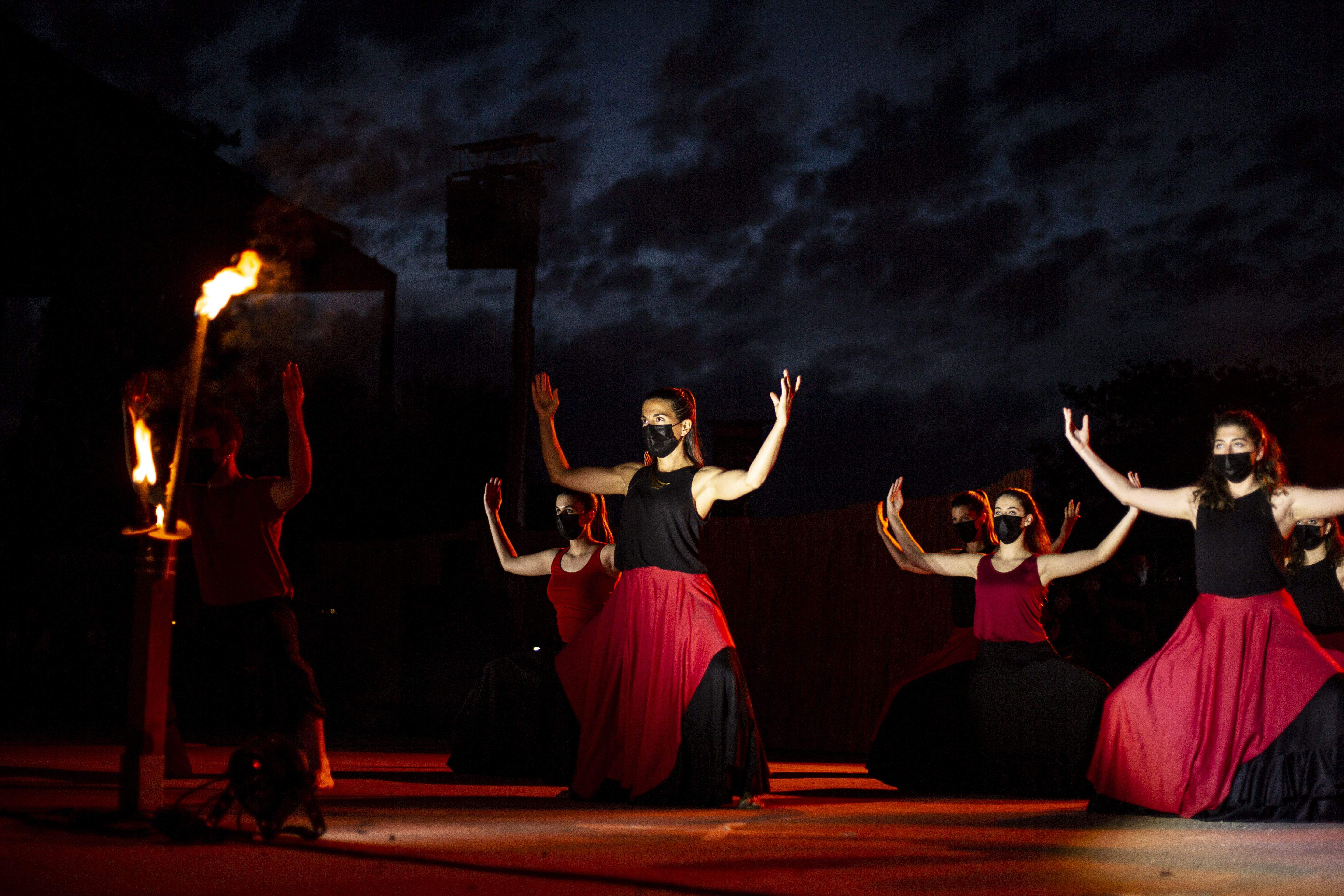 Els Diables han sortit al carrer amb la Trobada de Bèsties. FOTO: Àngel Bravo