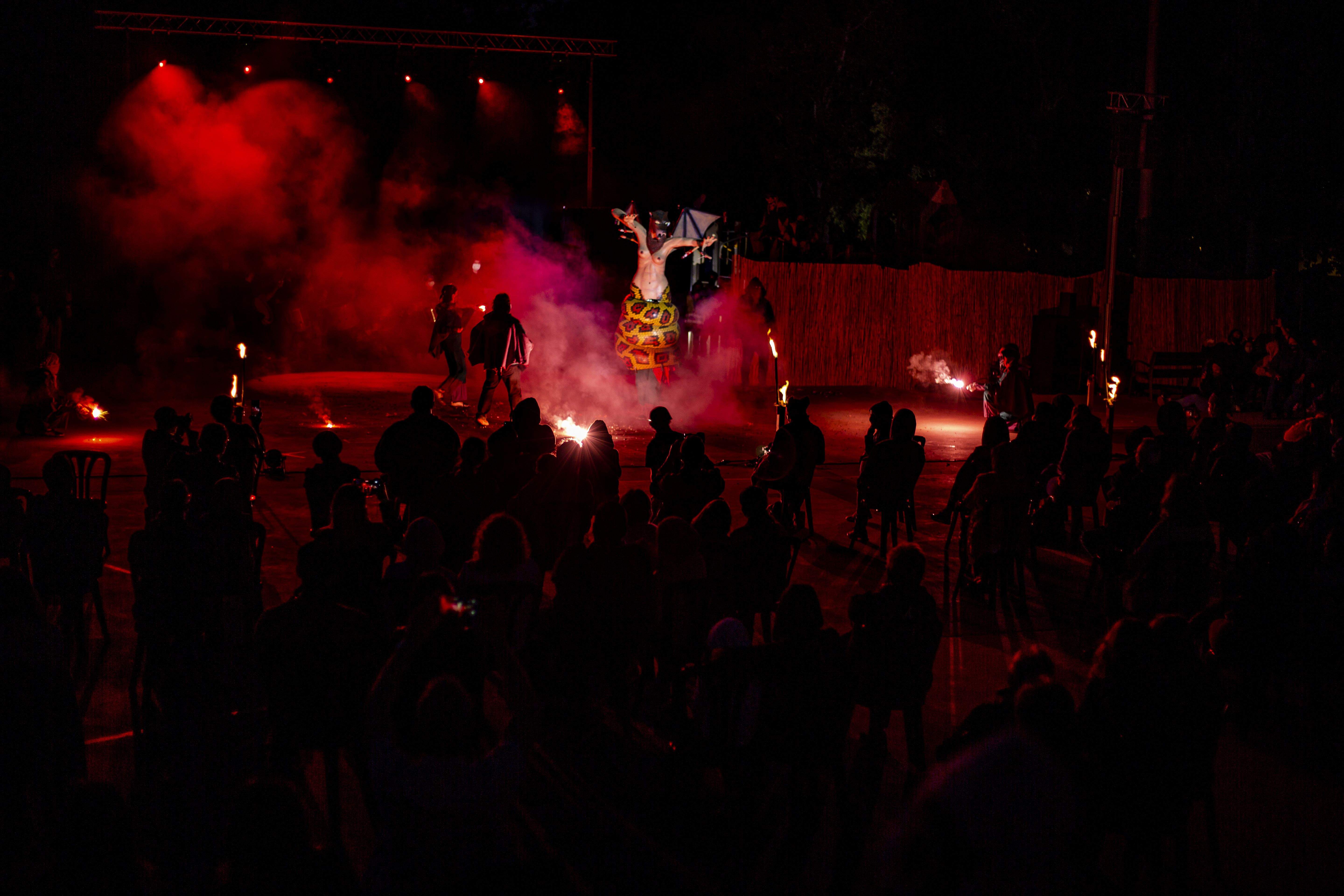 Els Diables han sortit al carrer amb la Trobada de Bèsties. FOTO: Àngel Bravo
