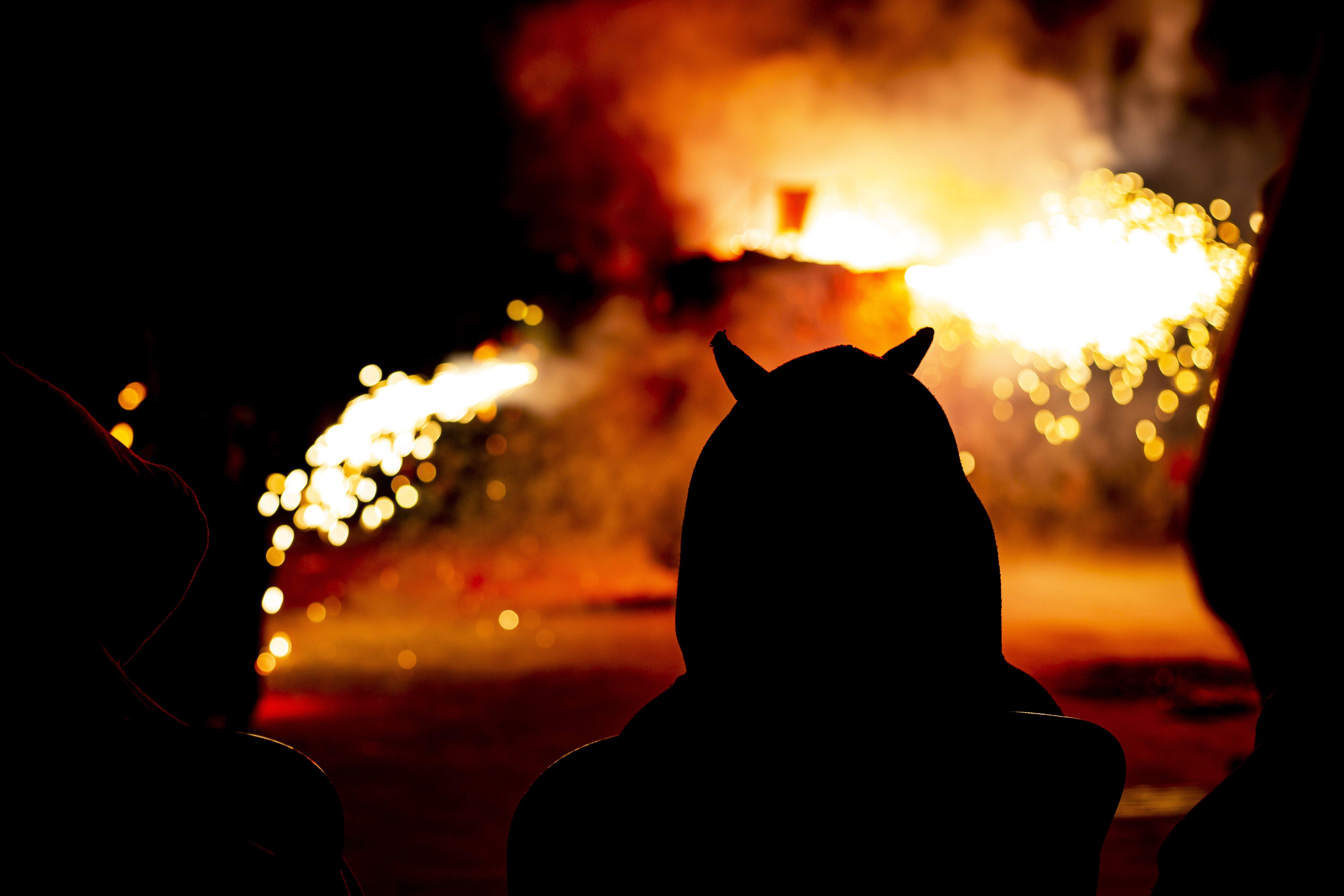 Els Diables han sortit al carrer amb la Trobada de Bèsties. FOTO: Àngel Bravo