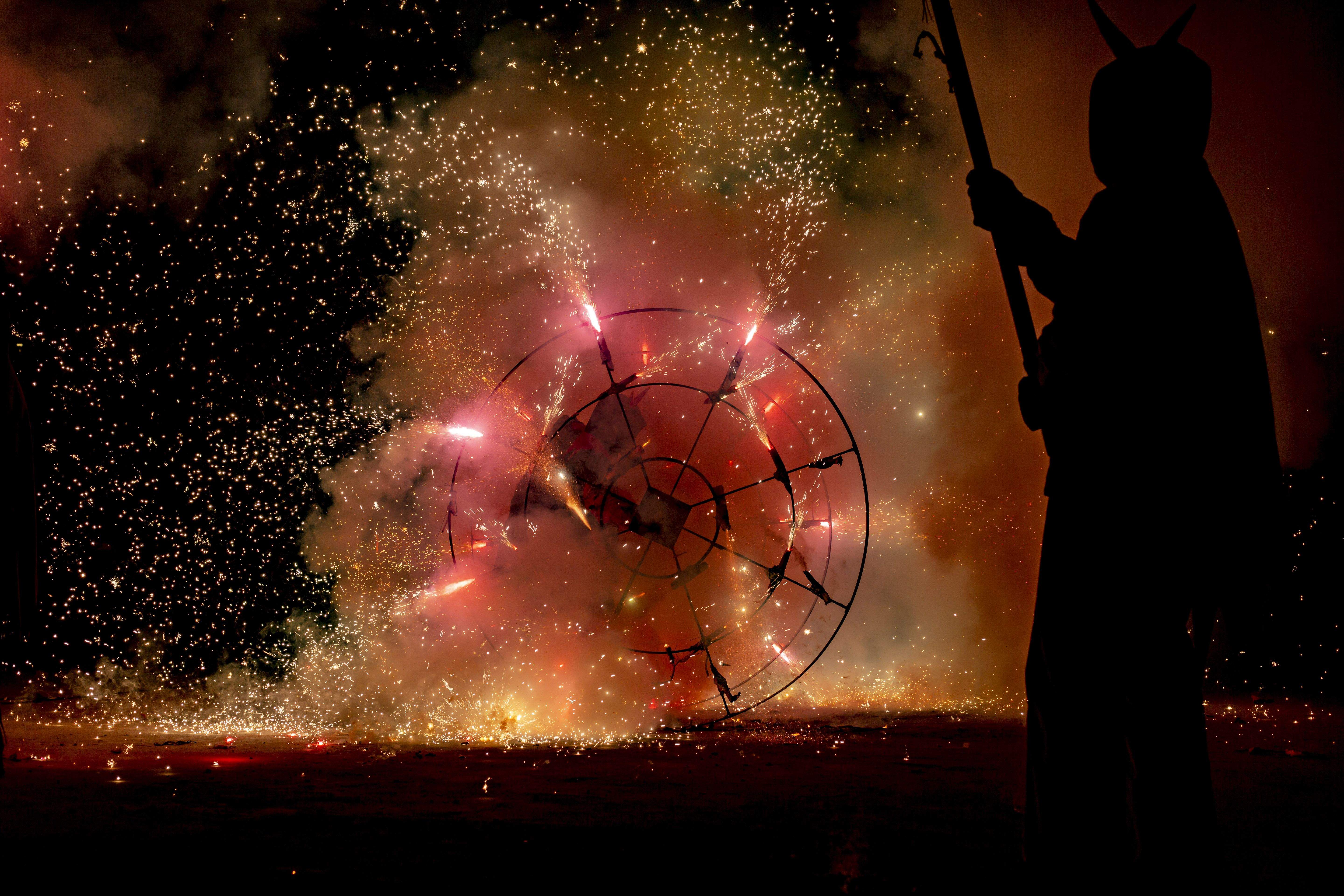 Els Diables han sortit al carrer amb la Trobada de Bèsties. FOTO: Àngel Bravo