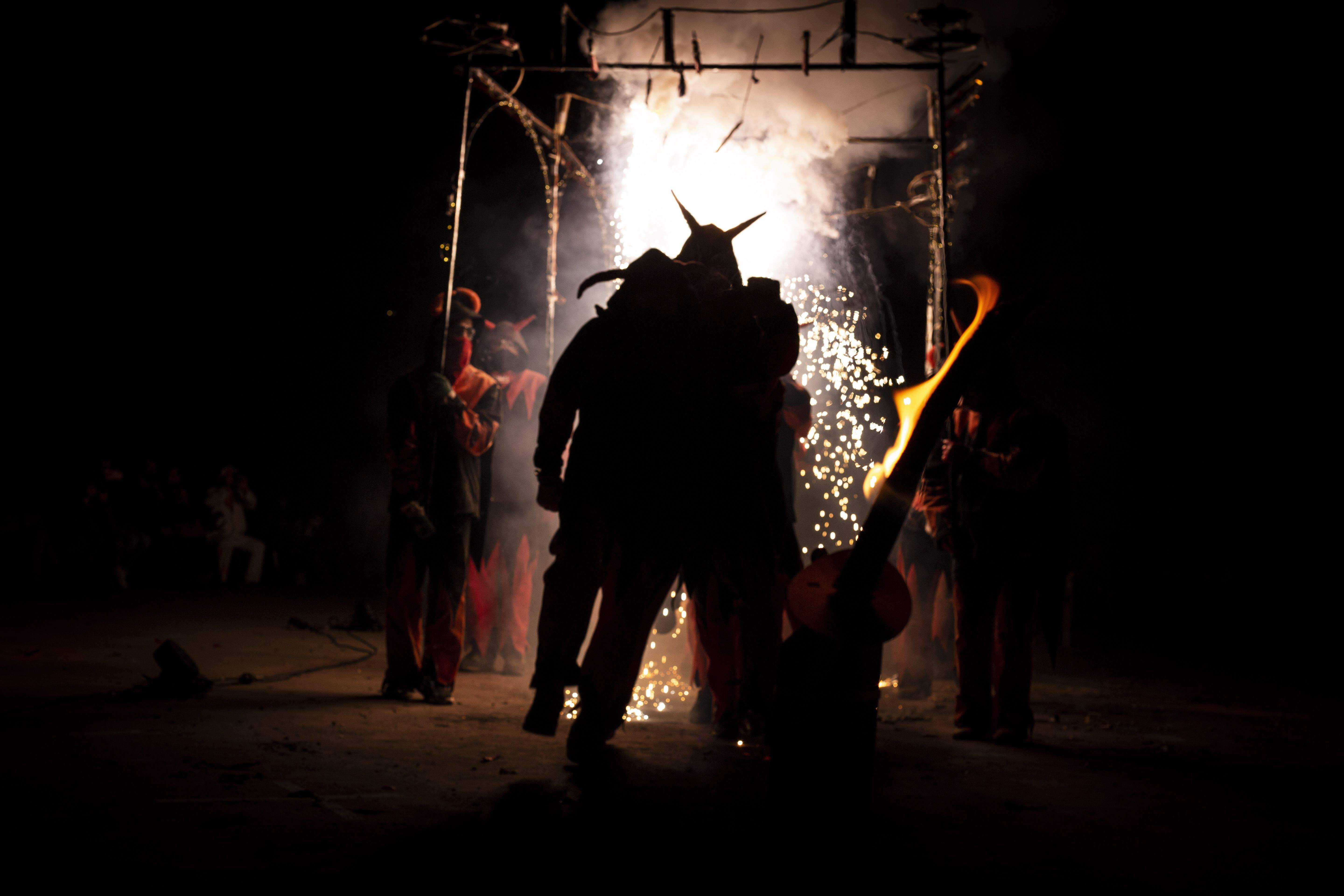 Els Diables han sortit al carrer amb la Trobada de Bèsties. FOTO: Àngel Bravo