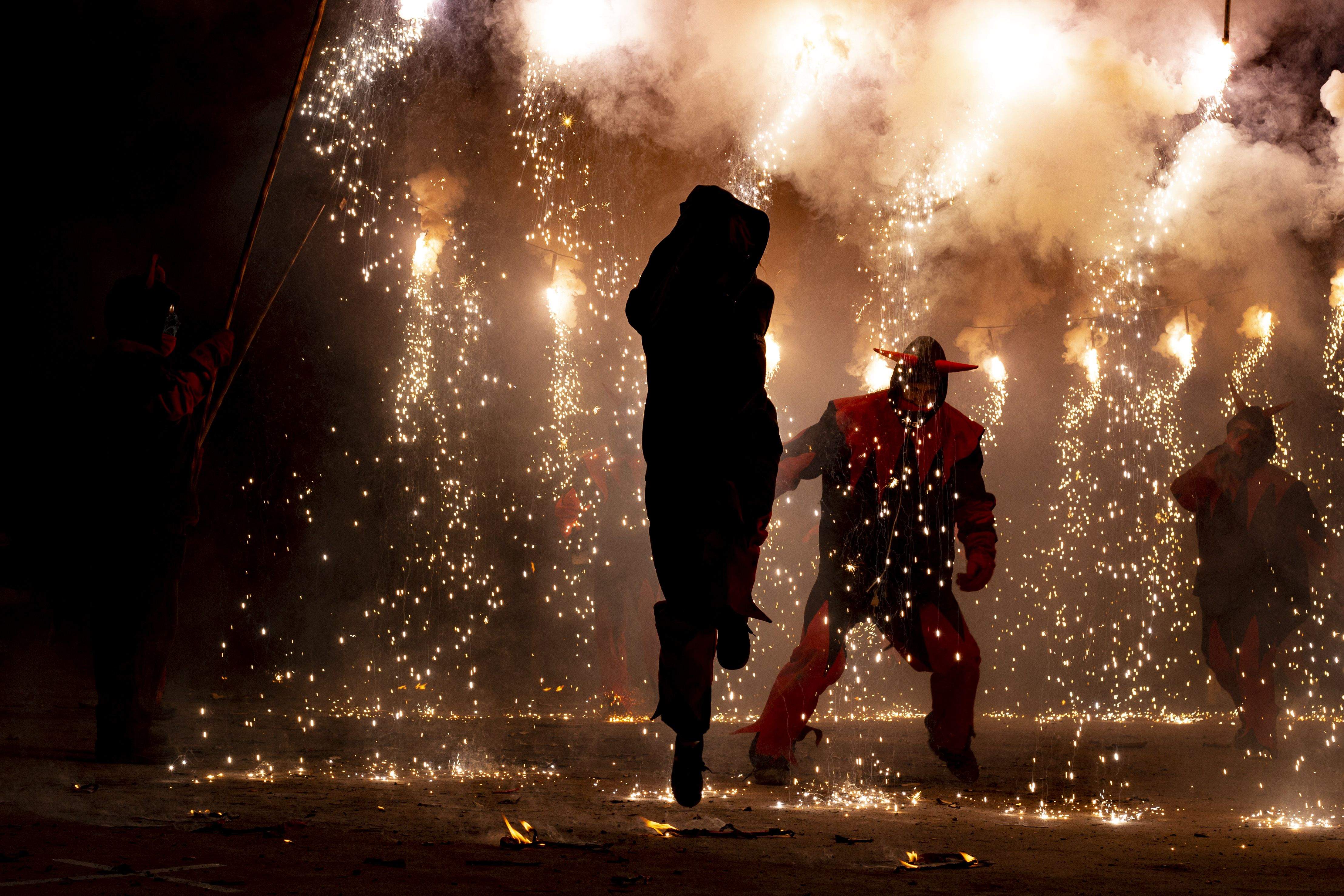 Els Diables han sortit al carrer amb la Trobada de Bèsties. FOTO: Àngel Bravo