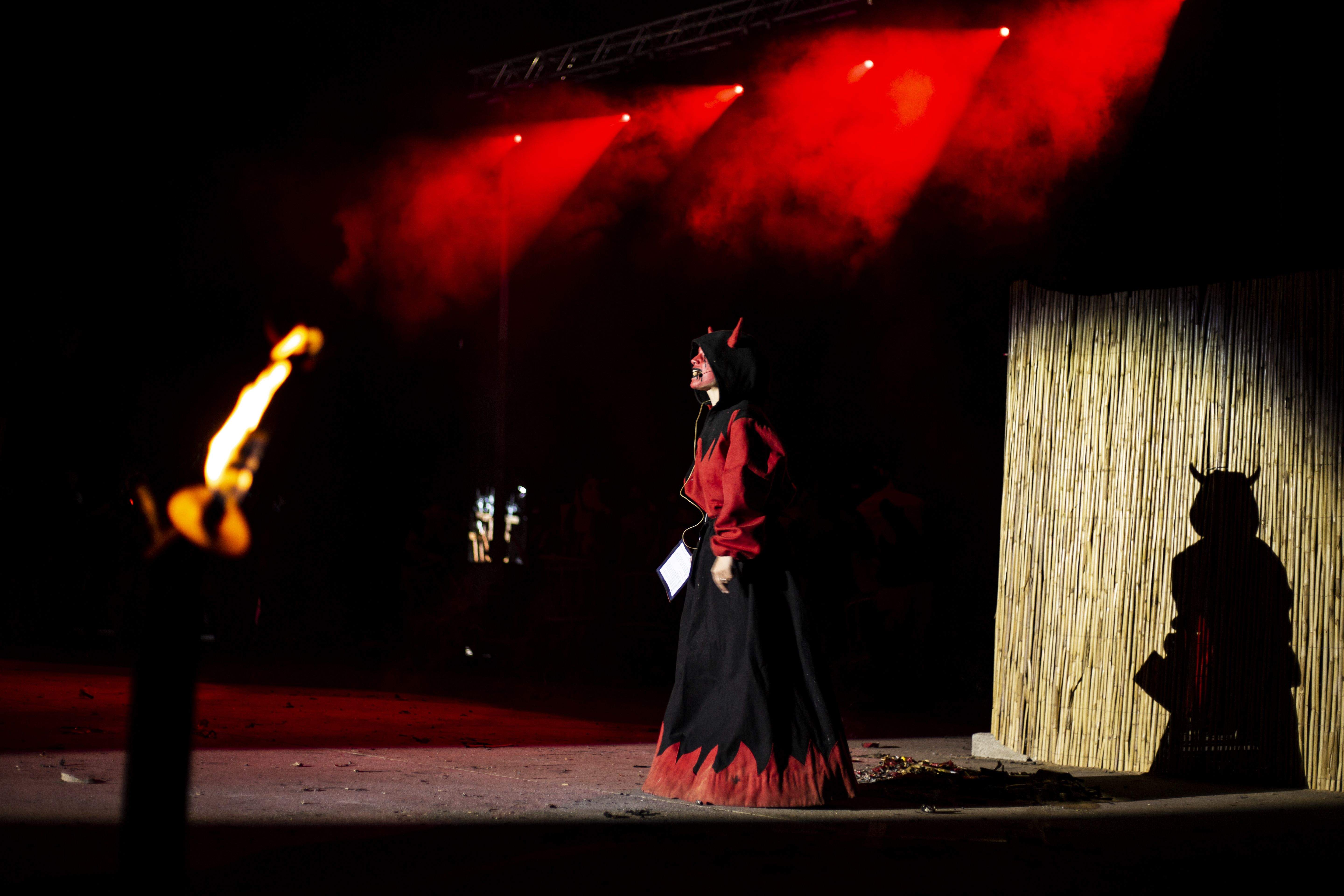 Els Diables han sortit al carrer amb la Trobada de Bèsties. FOTO: Àngel Bravo