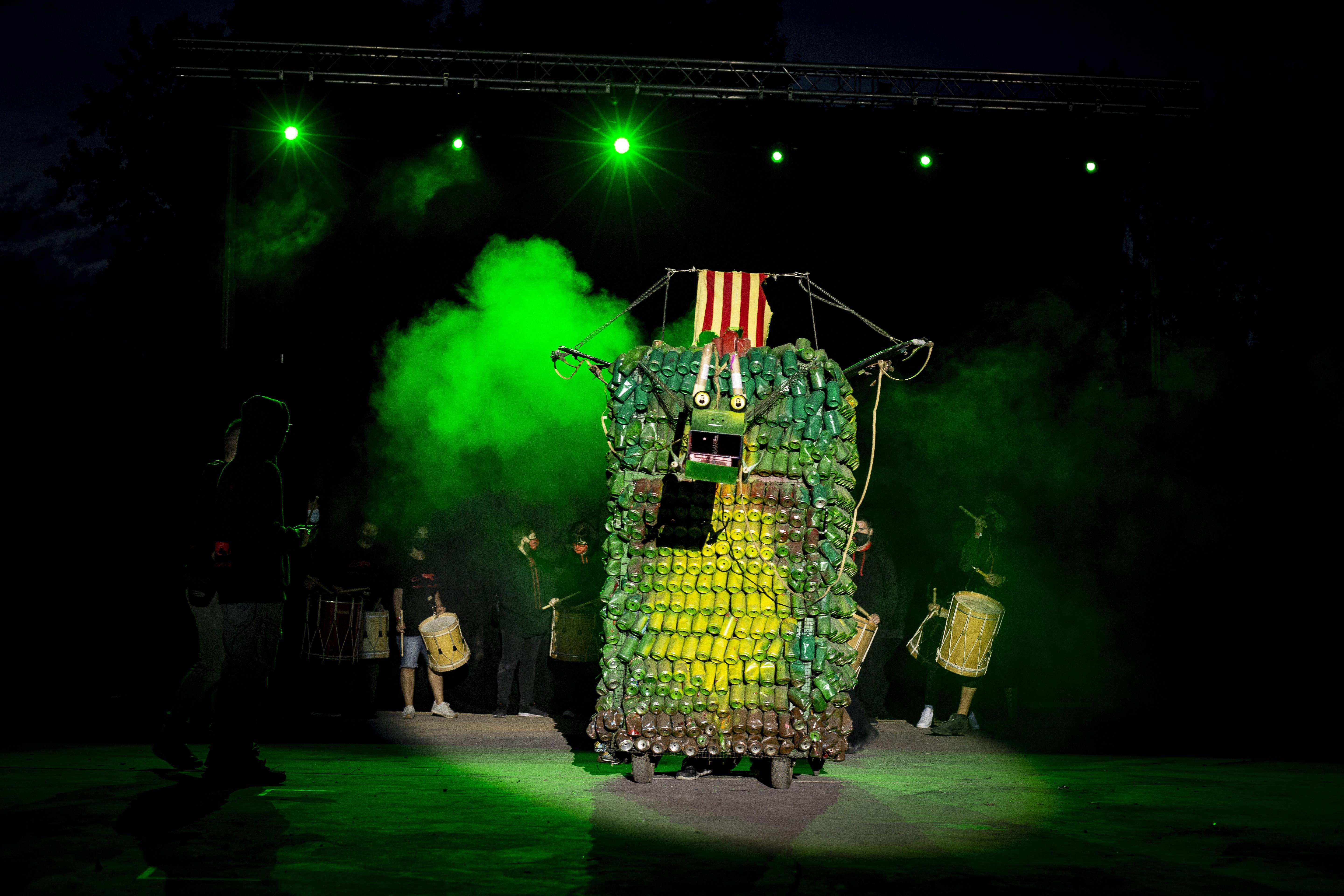 Els Diables han sortit al carrer amb la Trobada de Bèsties. FOTO: Àngel Bravo