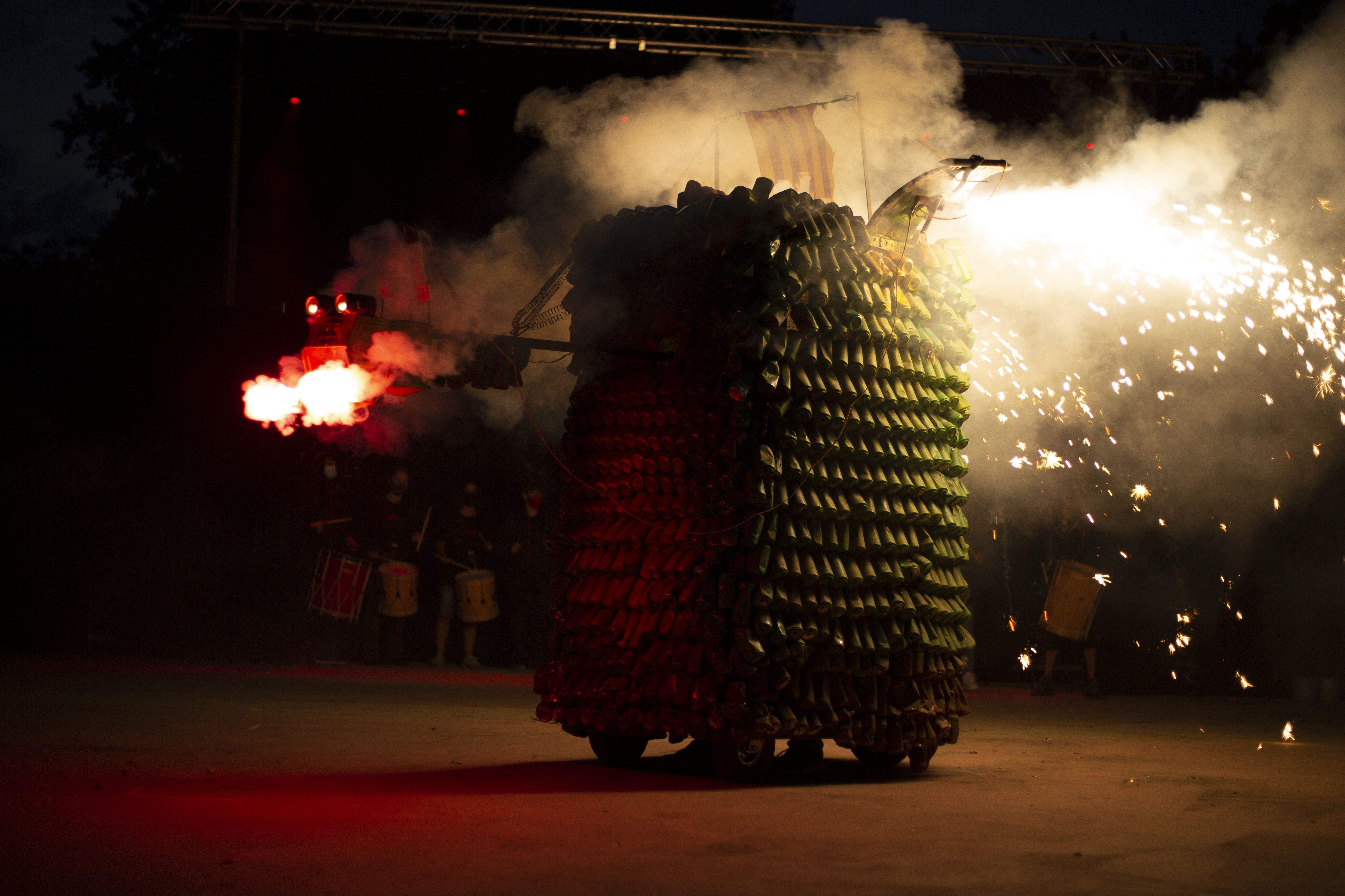Els Diables han sortit al carrer amb la Trobada de Bèsties. FOTO: Àngel Bravo