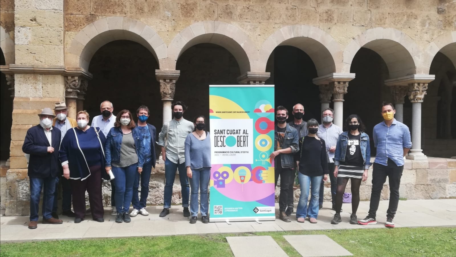 Presentació del programa cultural 'Sant Cugat al Descobert'. FOTO: Lali Puig