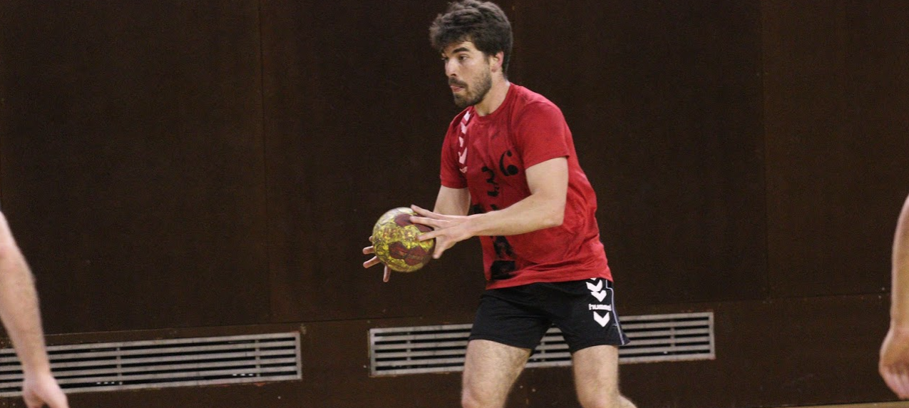 Bernat Tous, capità del Club Handbol Sant Cugat. FOTO: TOT Sant Cugat