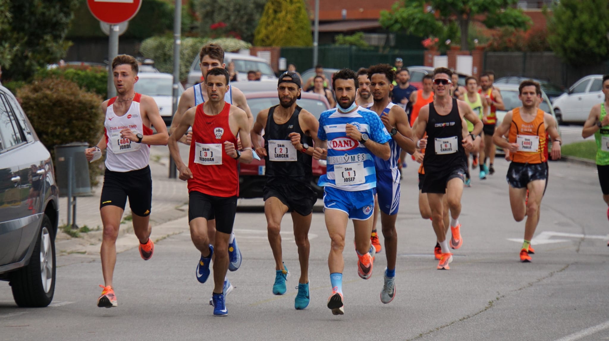 Josep "Pepe" Díaz Carretero durant la Cursa Popular de Sant Quirze 'Memorial David Rovira'. FOTO: Cedida.