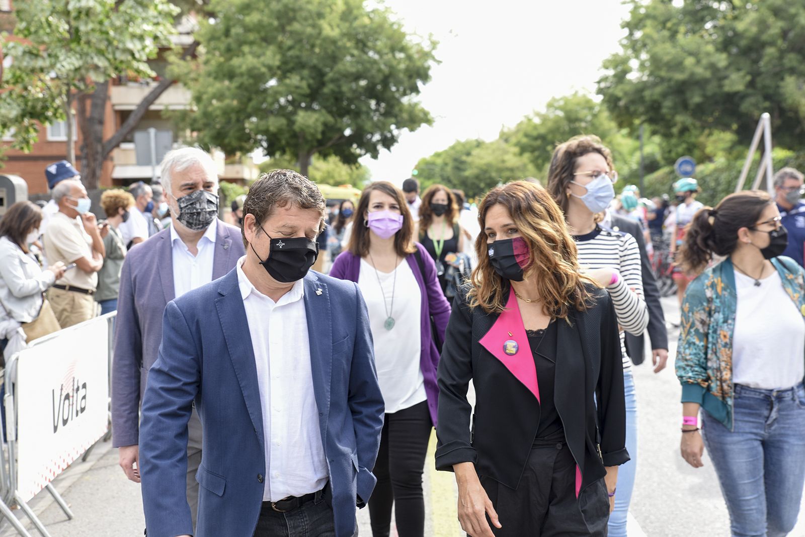 Sortida de la reVolta. Foto: Bernat Millet.