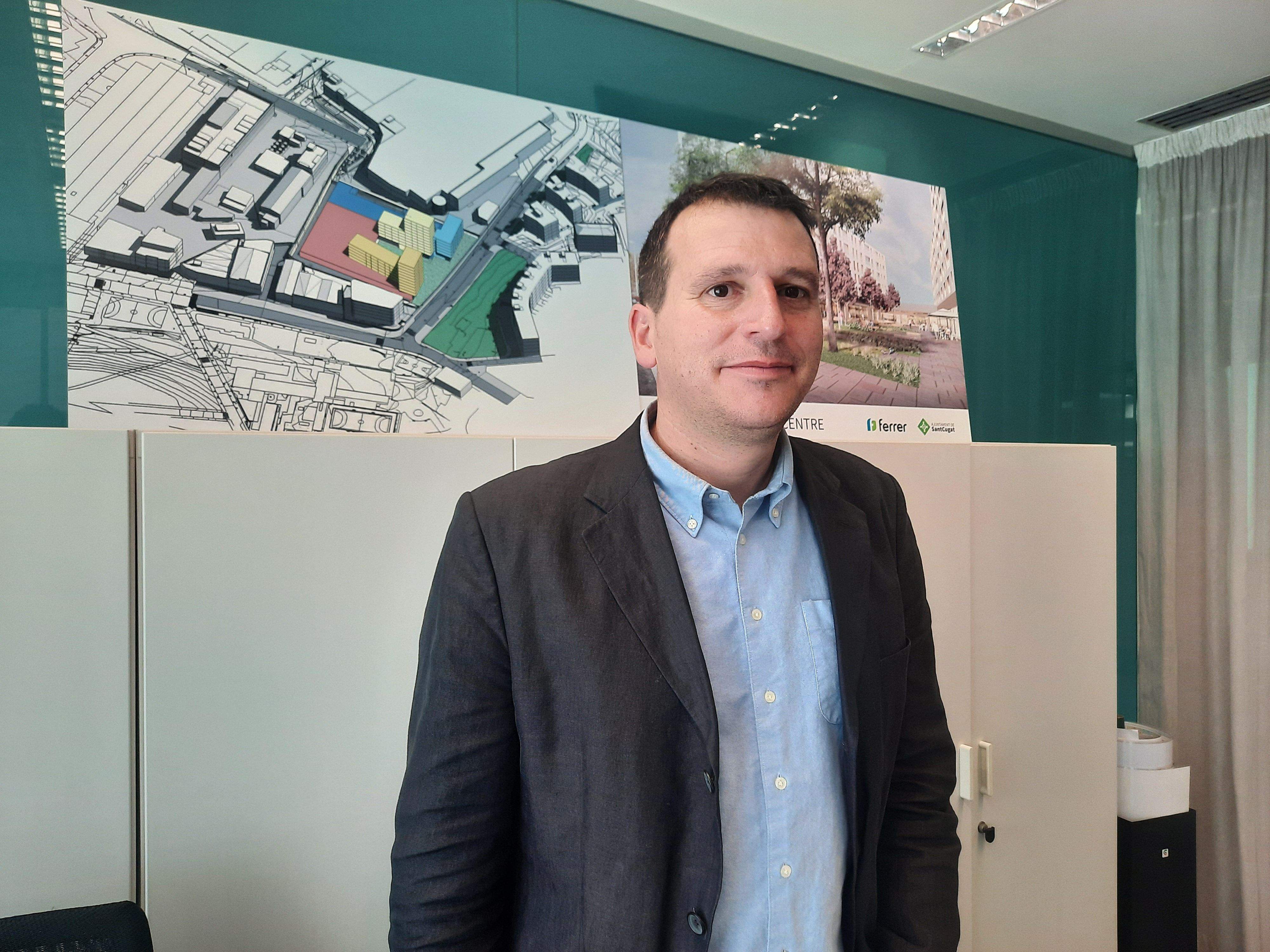 Francesc Duch, tinent d'alcaldia de Desenvolupament Urbà FOTO: TOT Sant Cugat