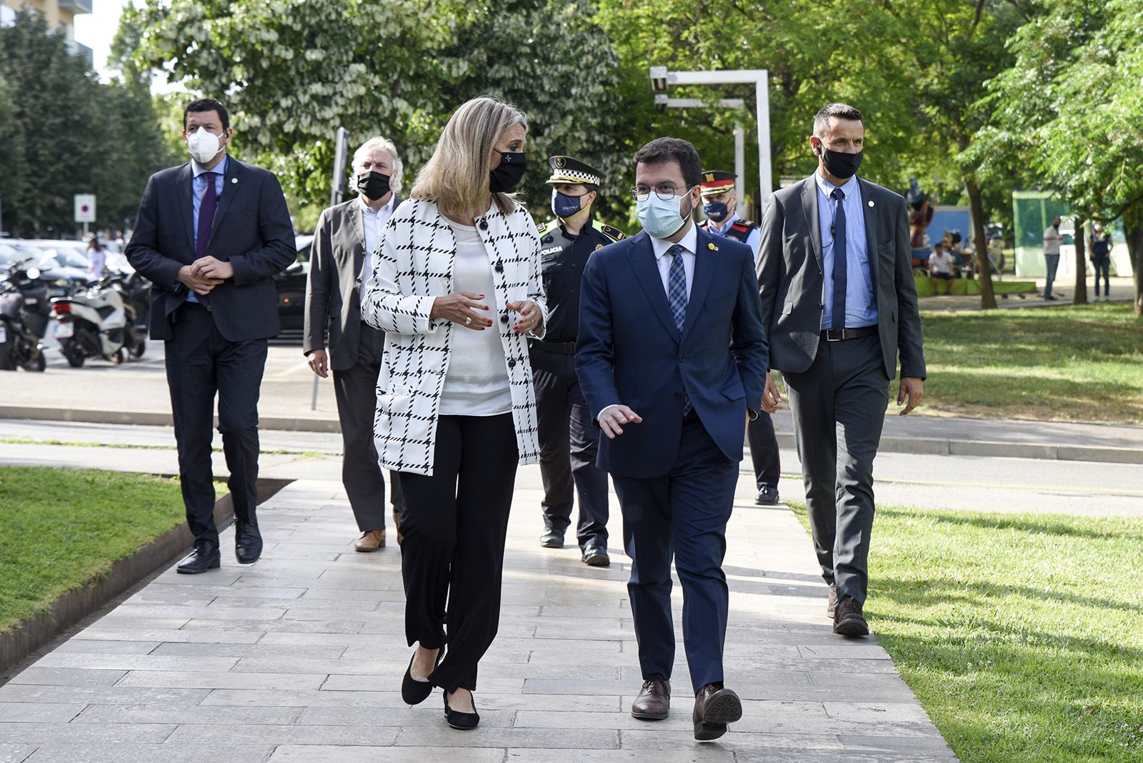 Record a Arcadi Oliveres. Foto: Bernat Millet.