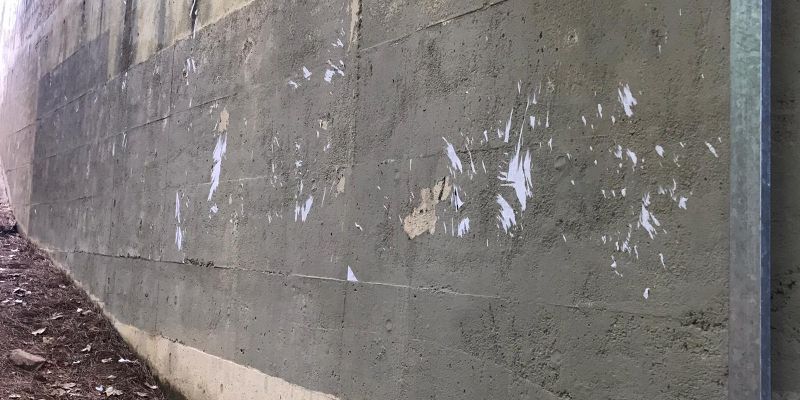 Una de les parets en les quals es trobava el mural #NoVullMarxar. FOTO: Nielo Ballart
