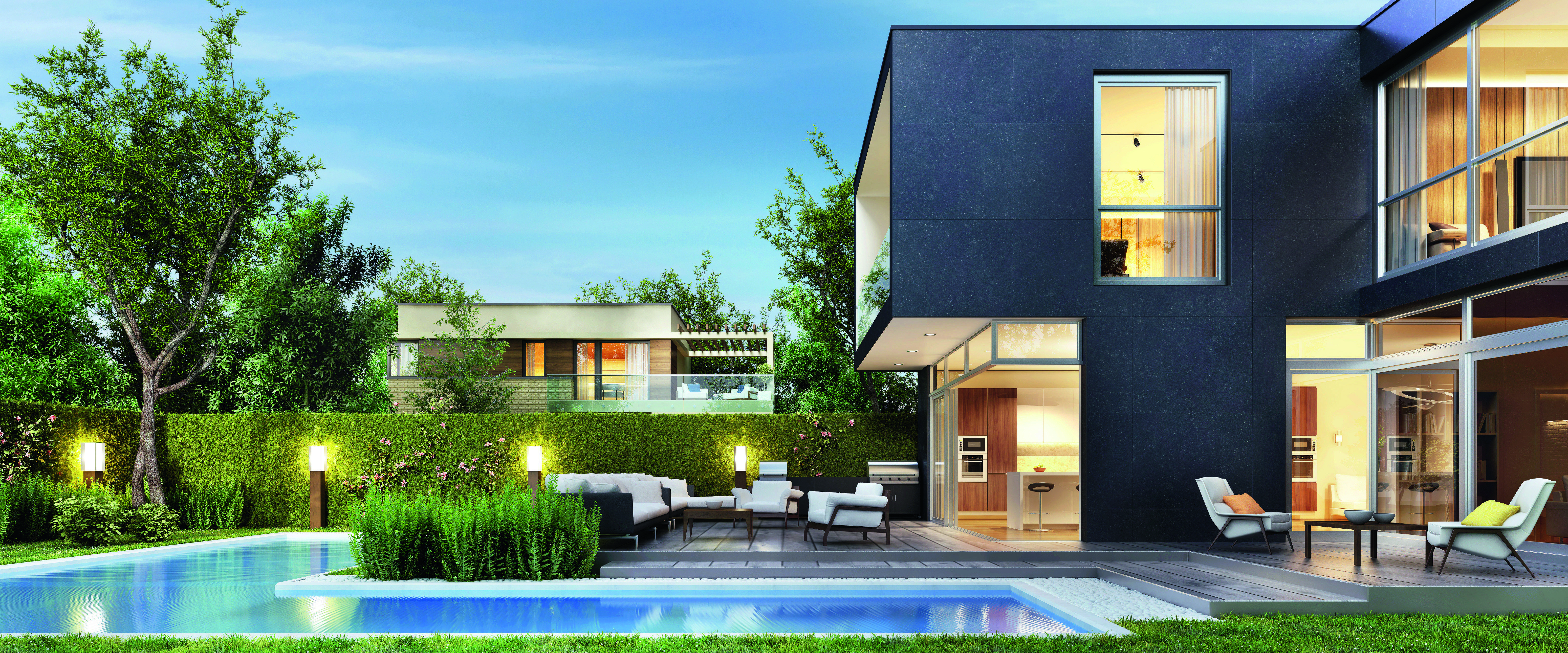 El confinament ha revalorat els jardins amb piscina. FOTO: Cedida