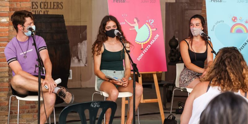 Els pregoners de la Festa Major de Sant Cugat. FOTO: Lali Puig