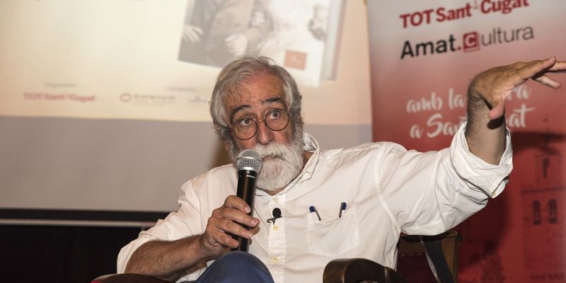 Vicenç Villatoro és escriptor i periodista egarenc. FOTO: Bernat Millet