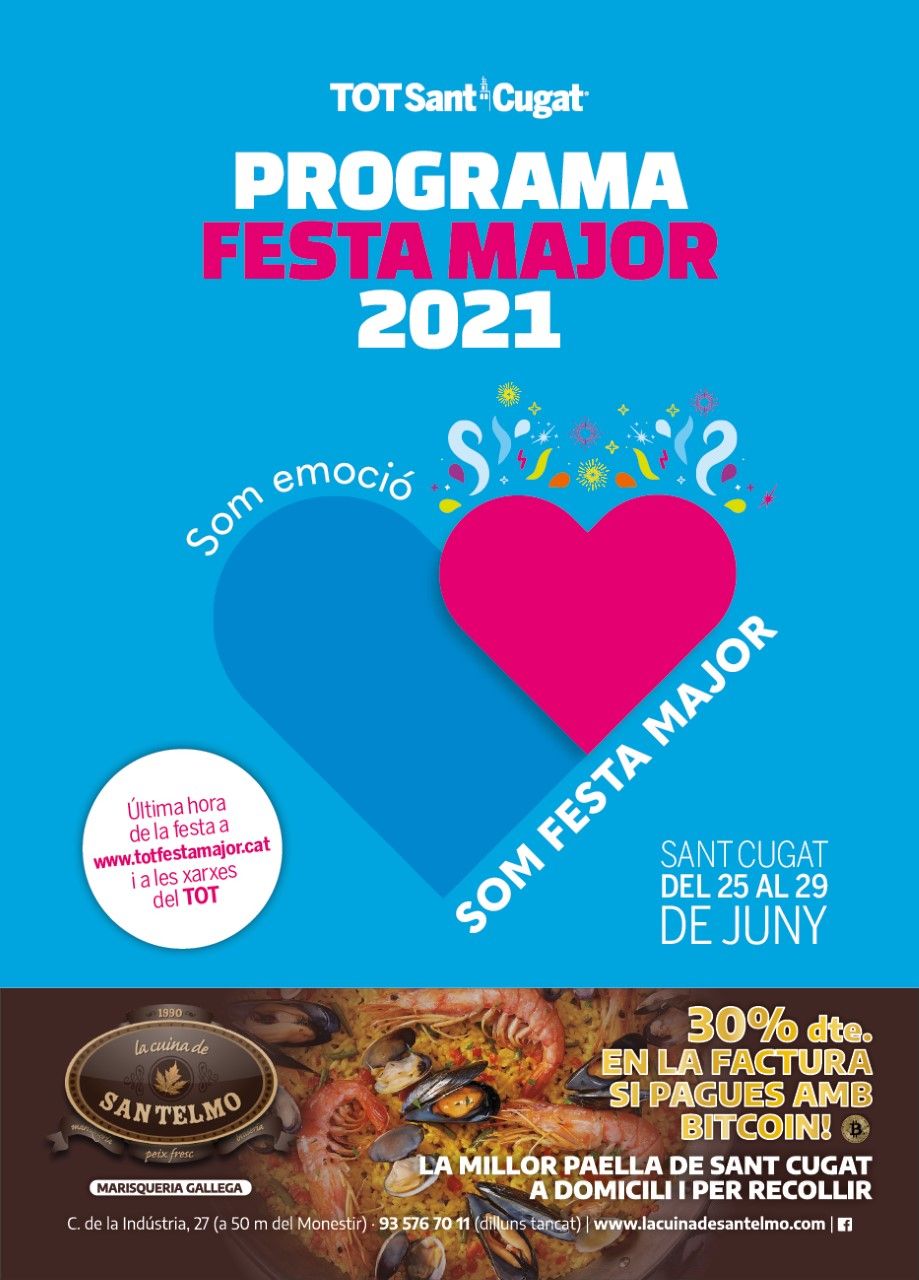 Portada del programa de Festa Major