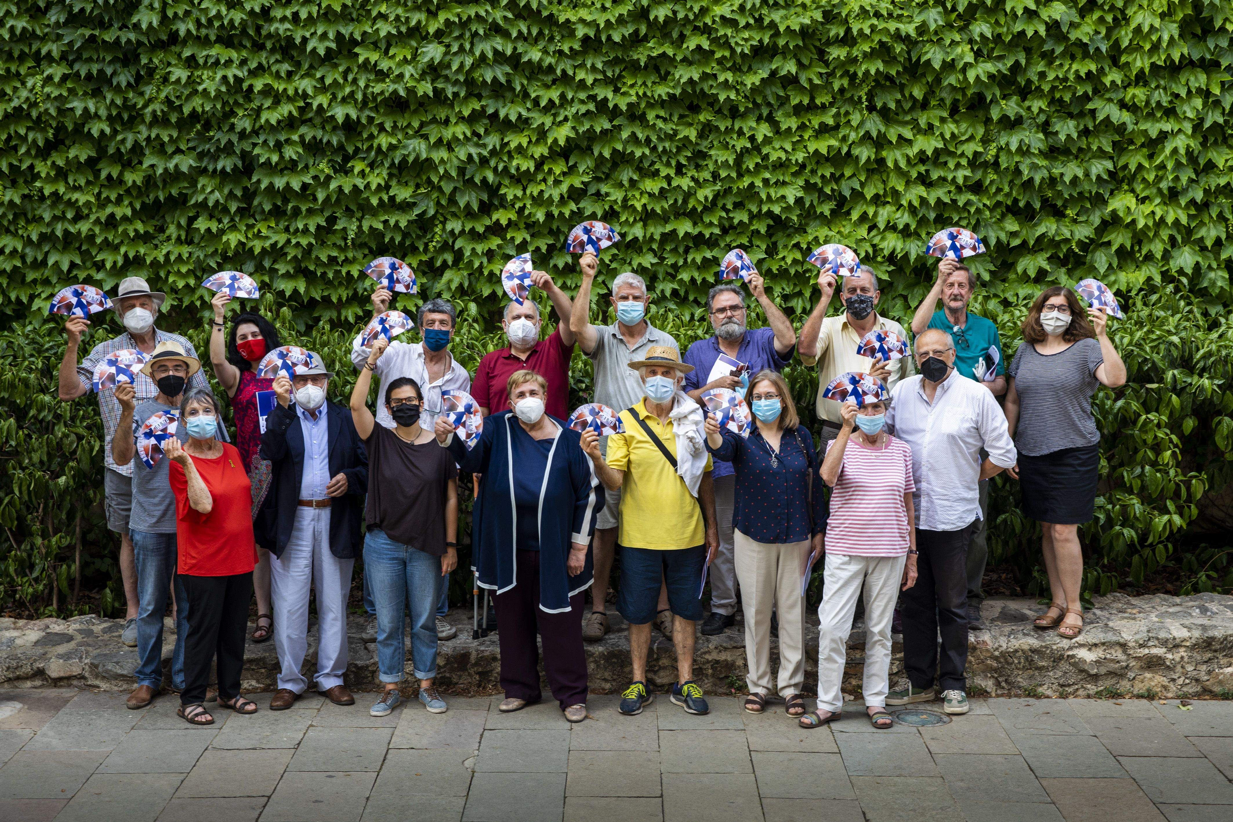 Presentació d'enguany de les lectures amb el tradicional vano FOTO: Mané Espinosa 