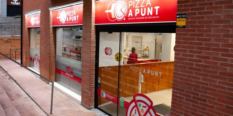 'Pizza a punt' Sant Cugat està situat a l'avinguda Francesc Macià, 52-56. FOTO: Cedida