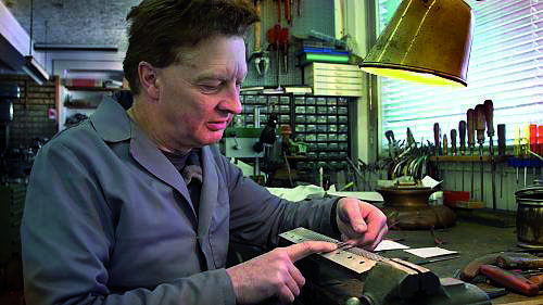 La tècnica artesanal anomenada 'drotárstvo'. FOTO: Cedida