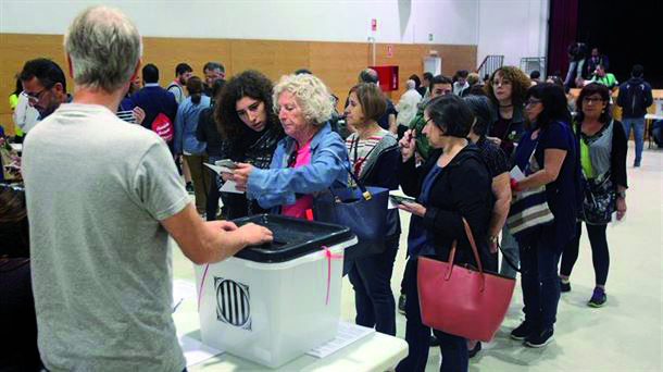 El referèndum d'autodeterminació. FOTO: Cedida