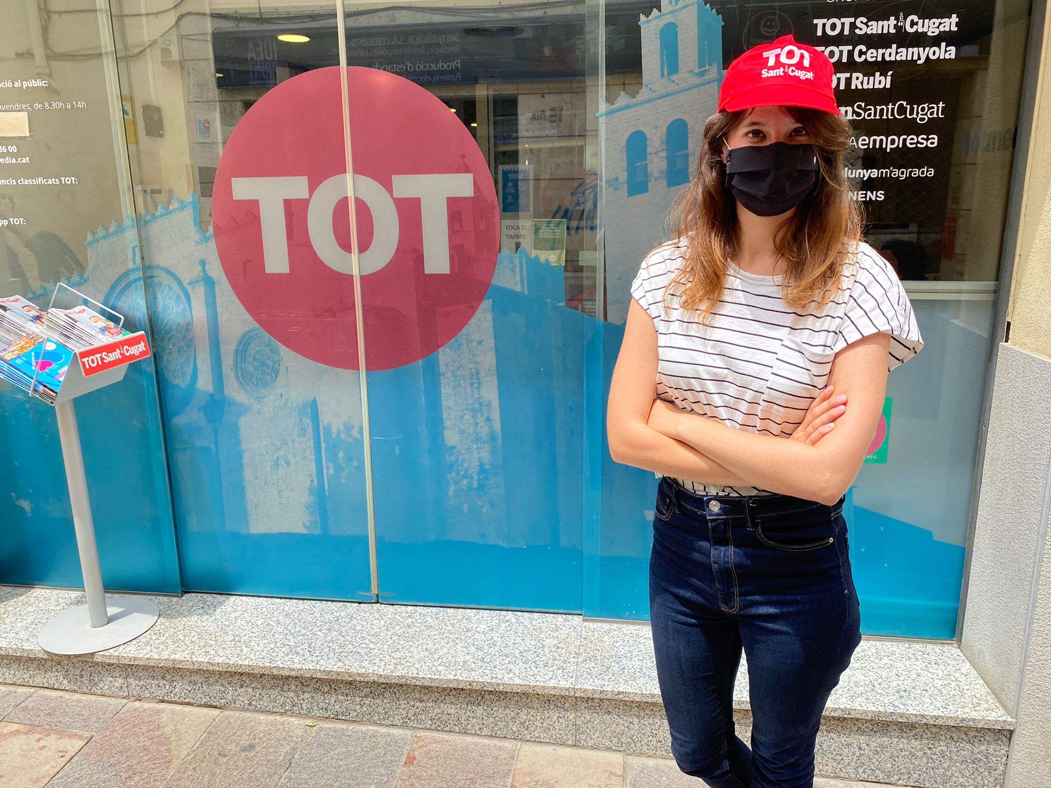 La gorra del TOT Sant Cugat. FOTO: TOT Sant Cugat