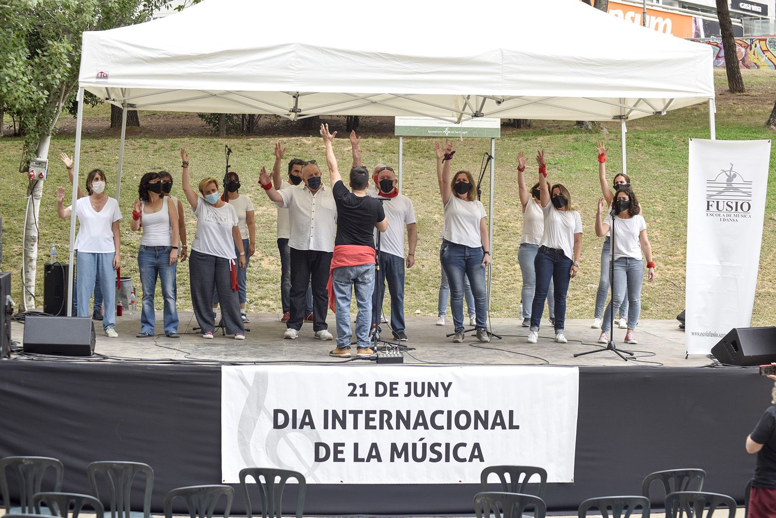 Rock Choir Fusió. Foto: Bernat Millet.