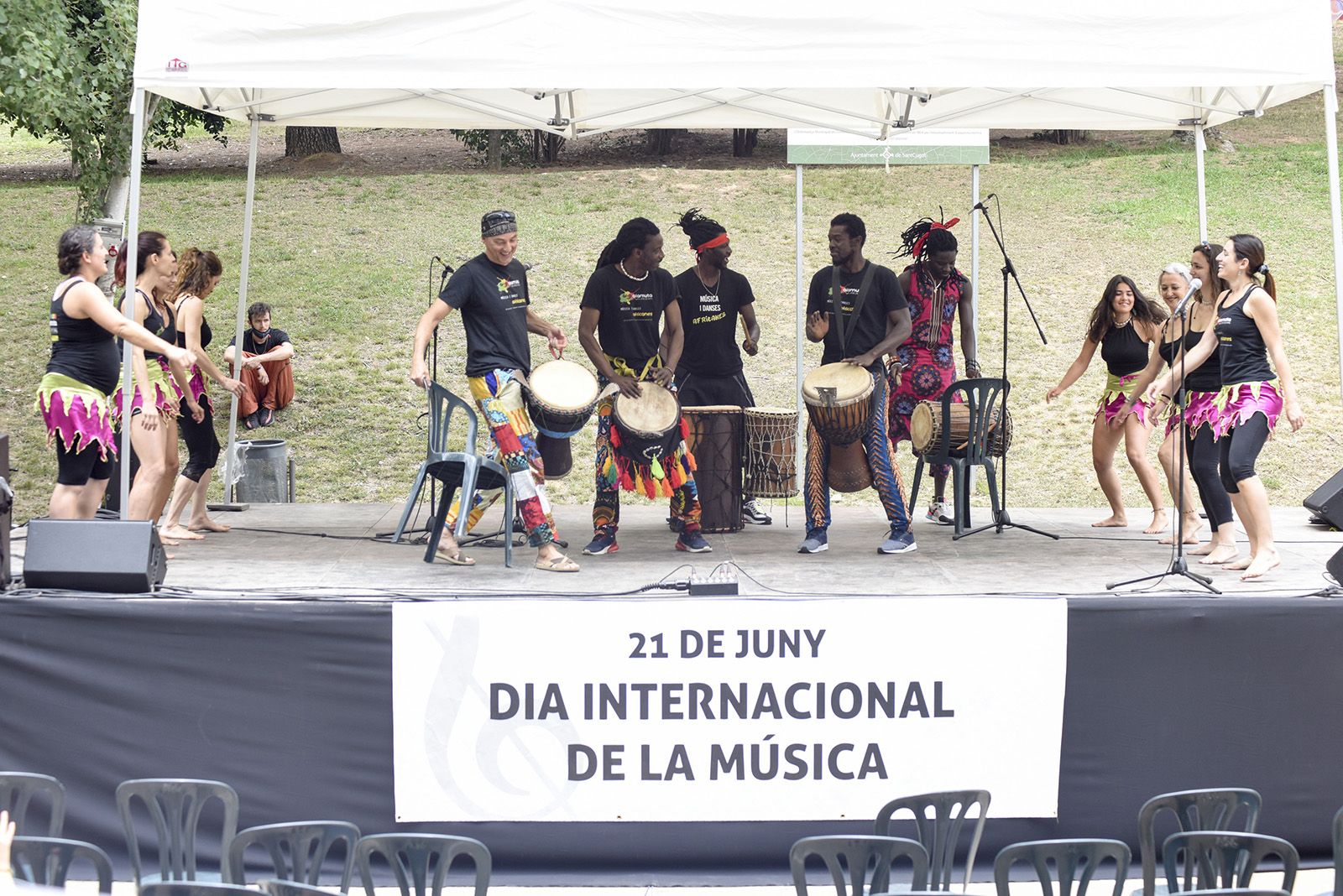 Afro Alamuta "Afroshow". Foto: Bernat Millet.