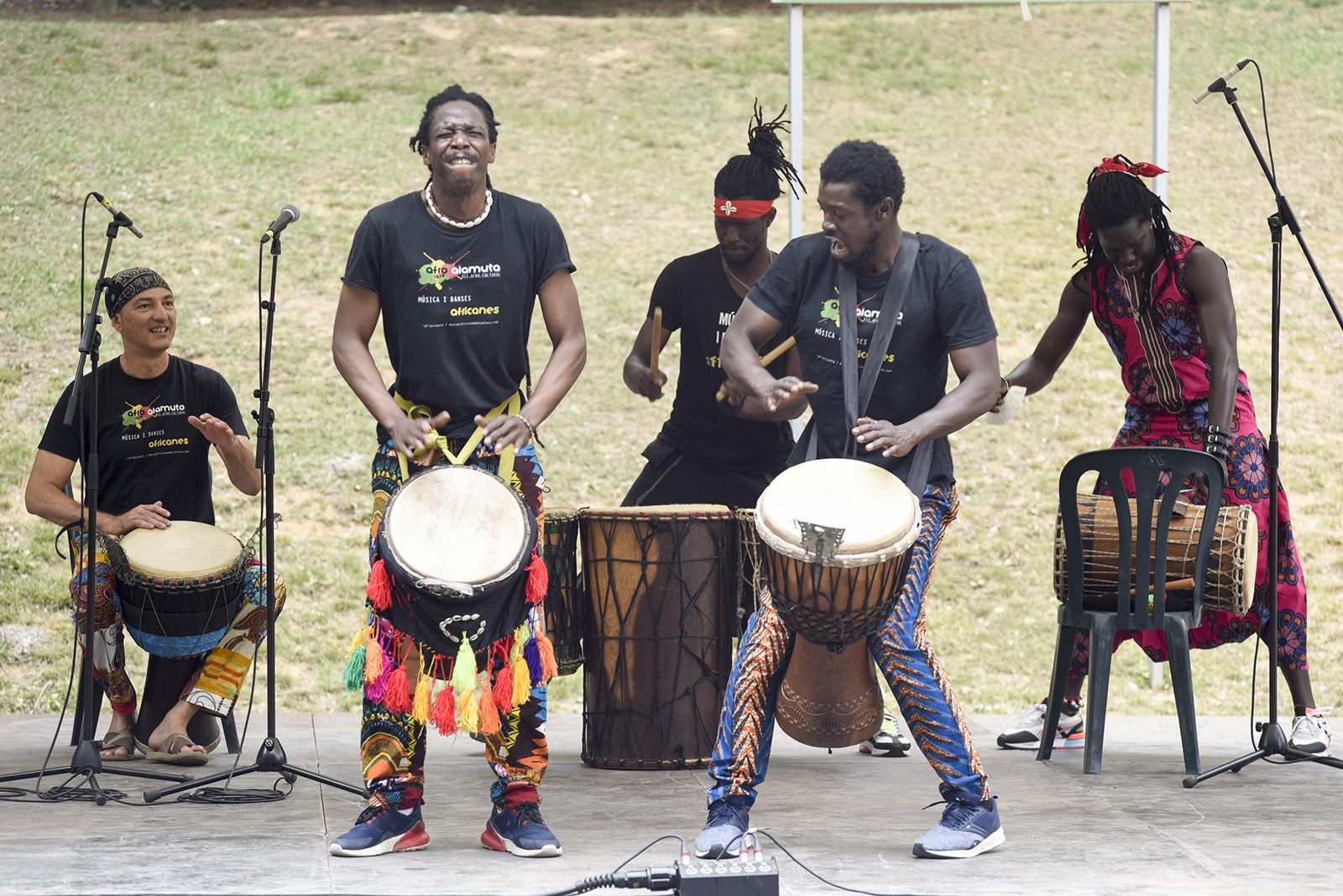 Afro Alamuta "Afroshow". Foto: Bernat Millet.