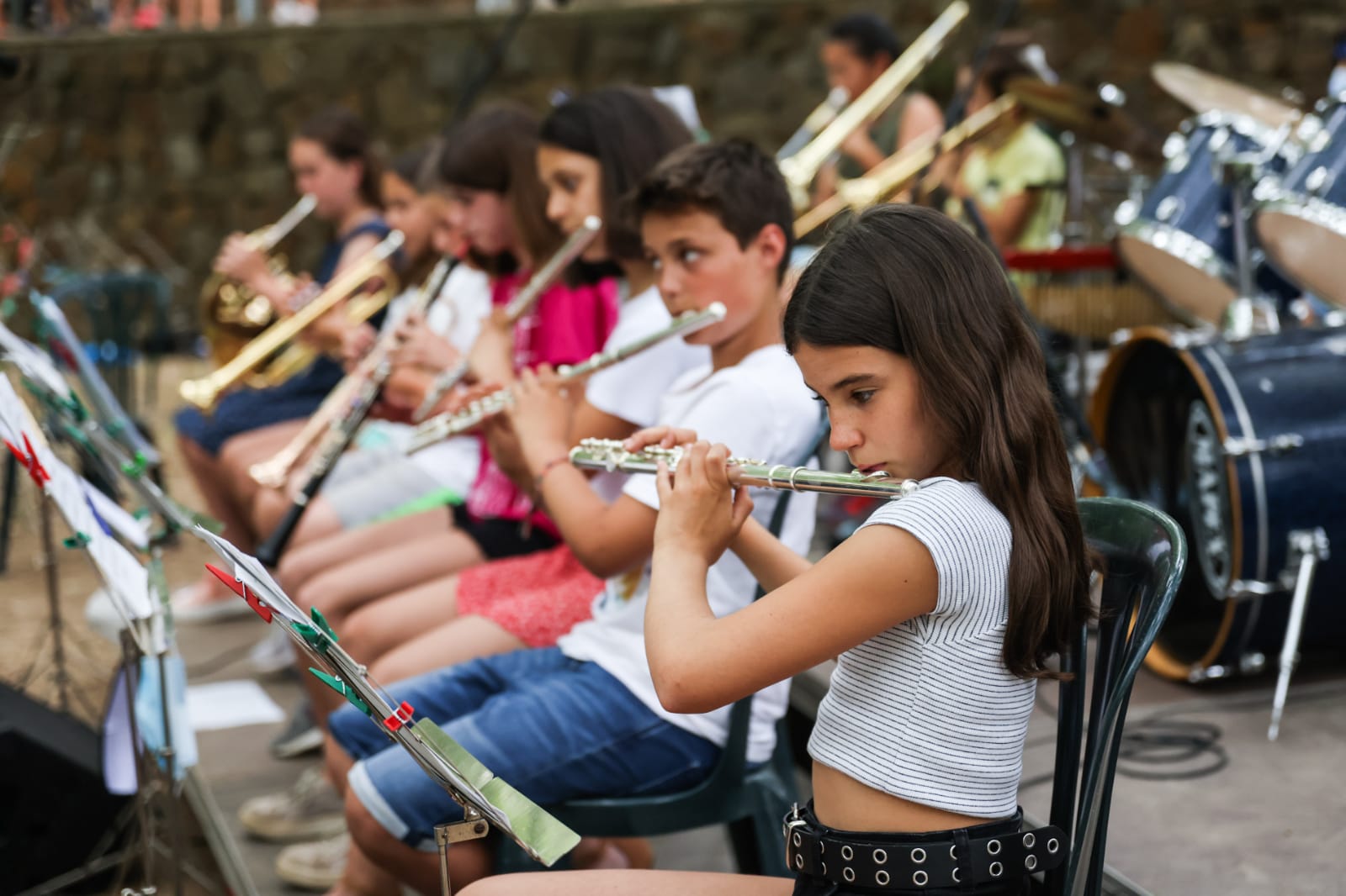 Sant Cugat viu el Dia Mundial de la Música. Foto: Lali Puig