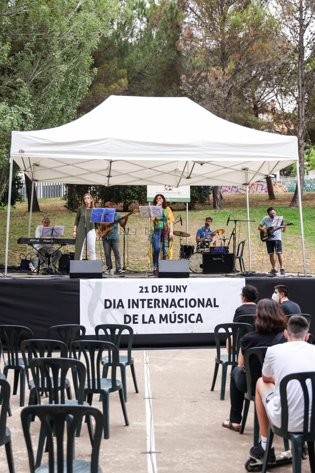 Sant Cugat viu el Dia Mundial de la Música. Foto: Lali Puig