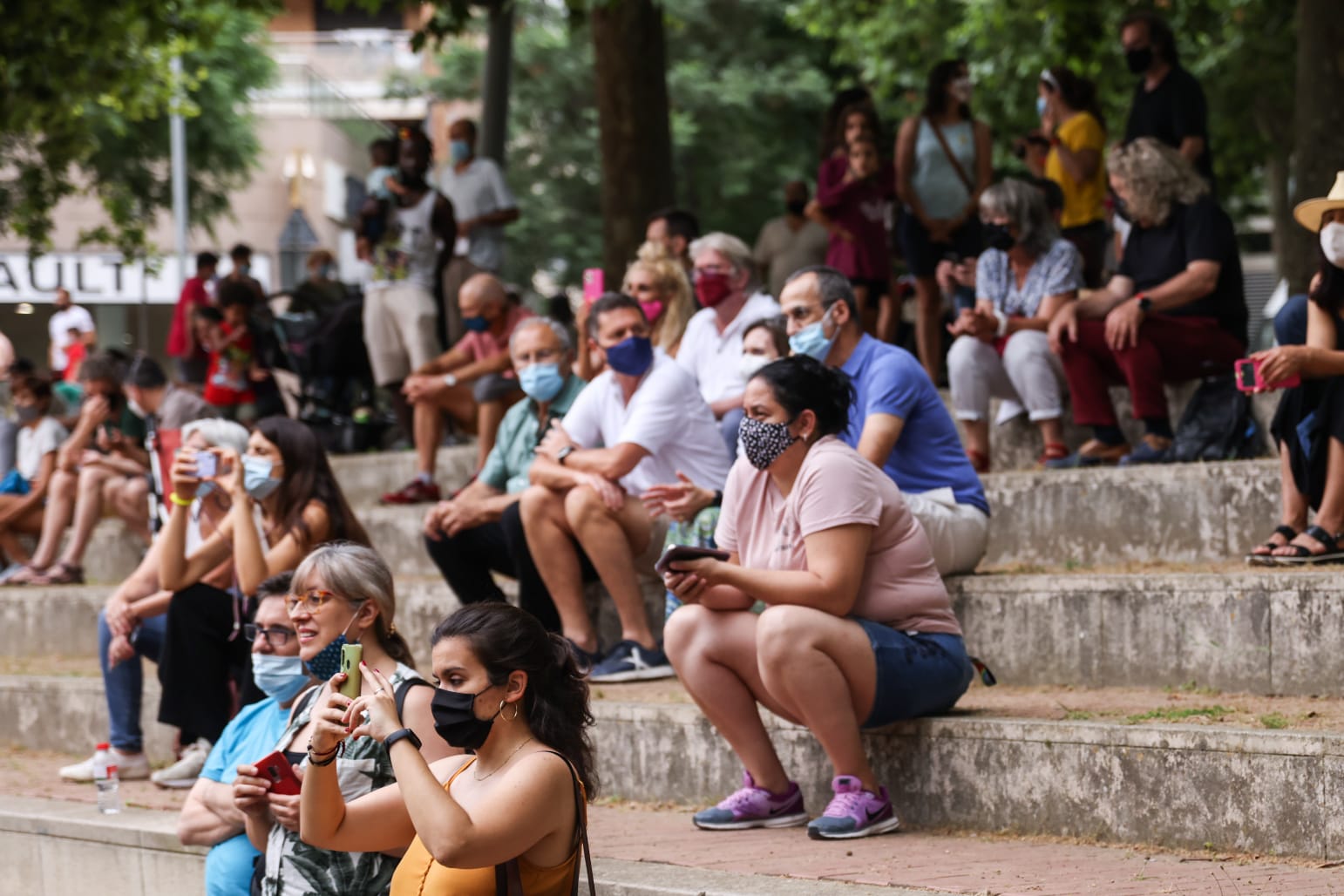 Sant Cugat viu el Dia Mundial de la Música. Foto: Lali Puig