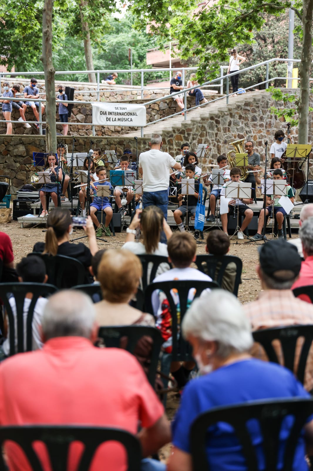 Sant Cugat viu el Dia Mundial de la Música. Foto: Lali Puig